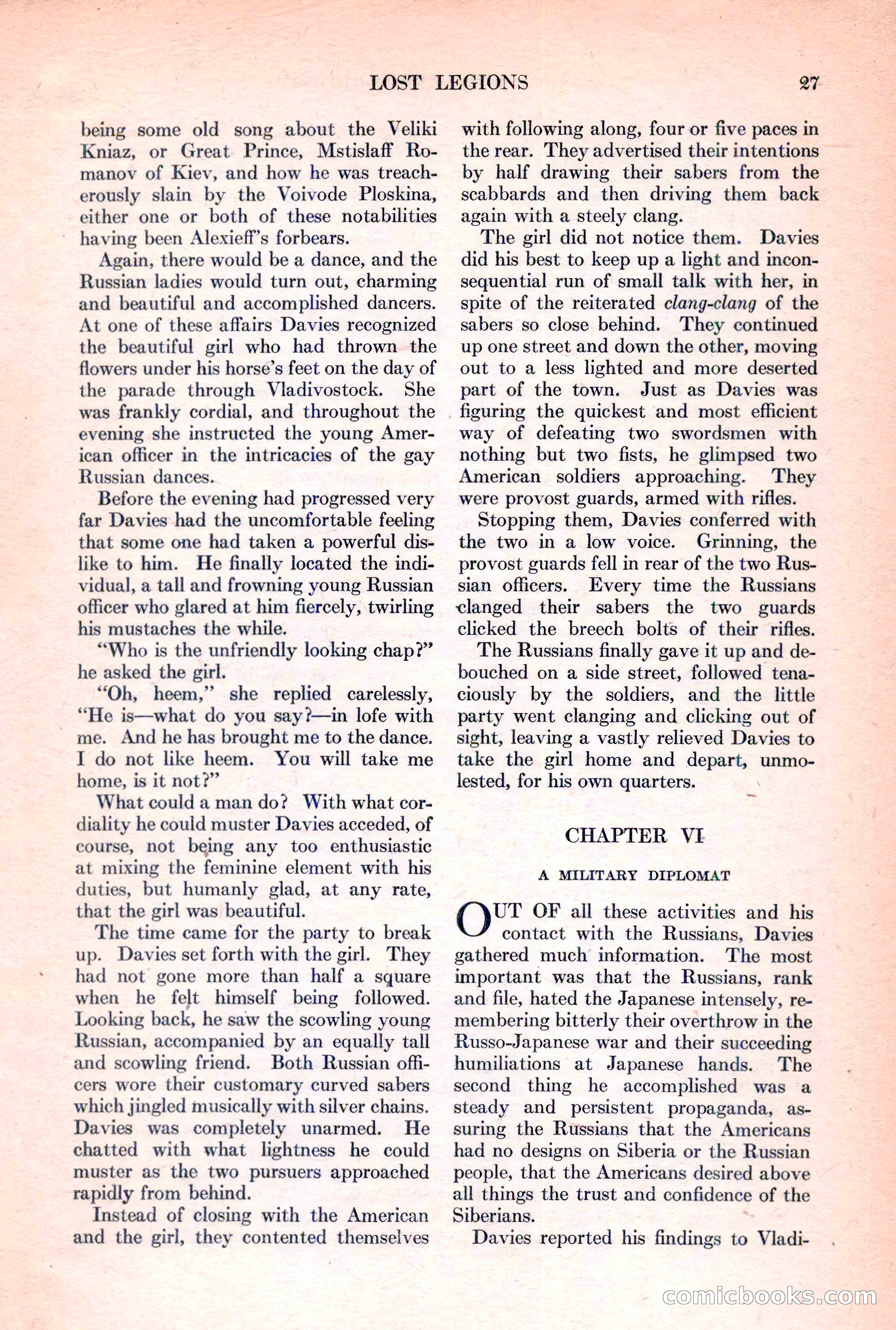 Adventure Magazine, March 15, 1928 — page 29 of 196