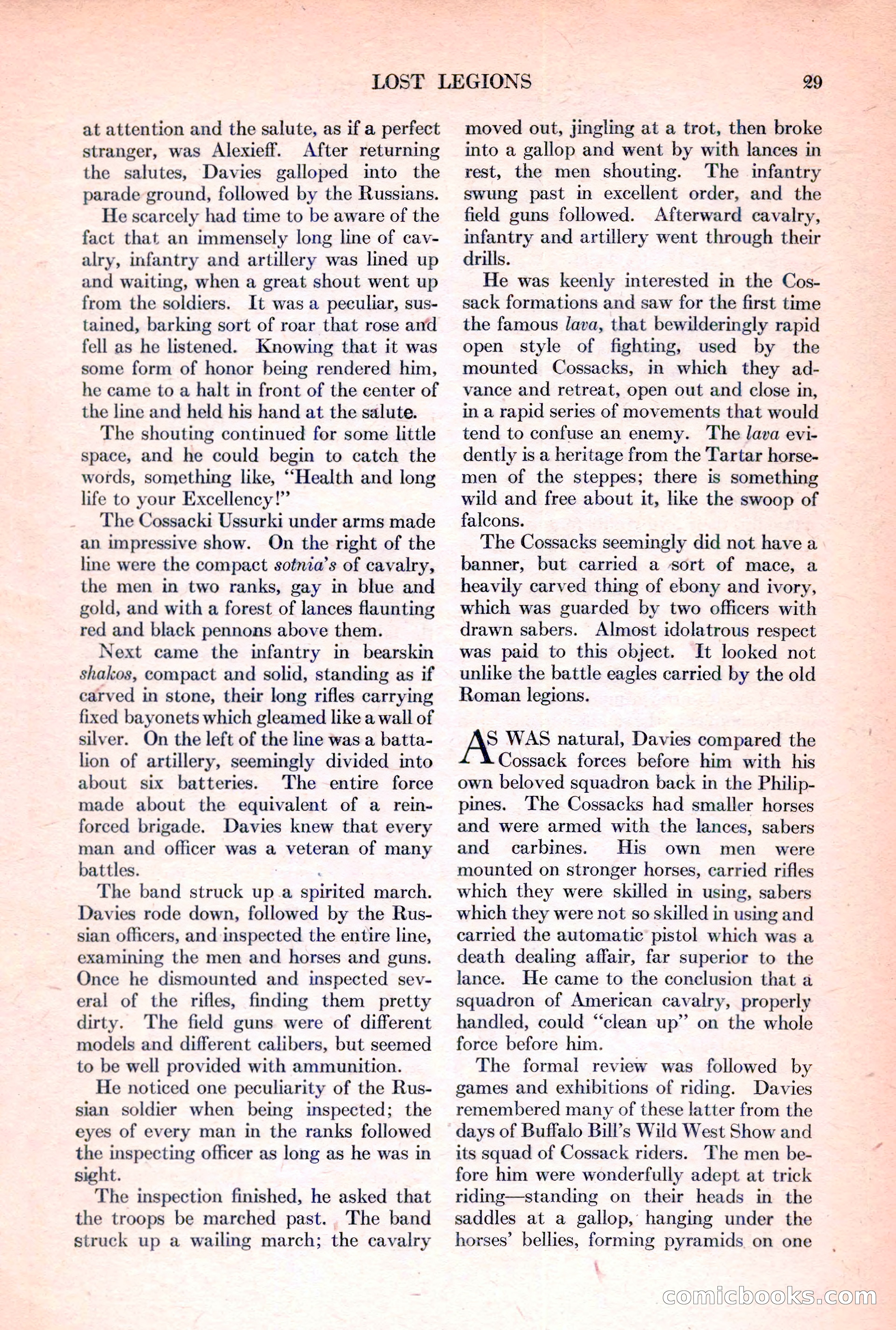 Adventure Magazine, March 15, 1928 — page 31 of 196