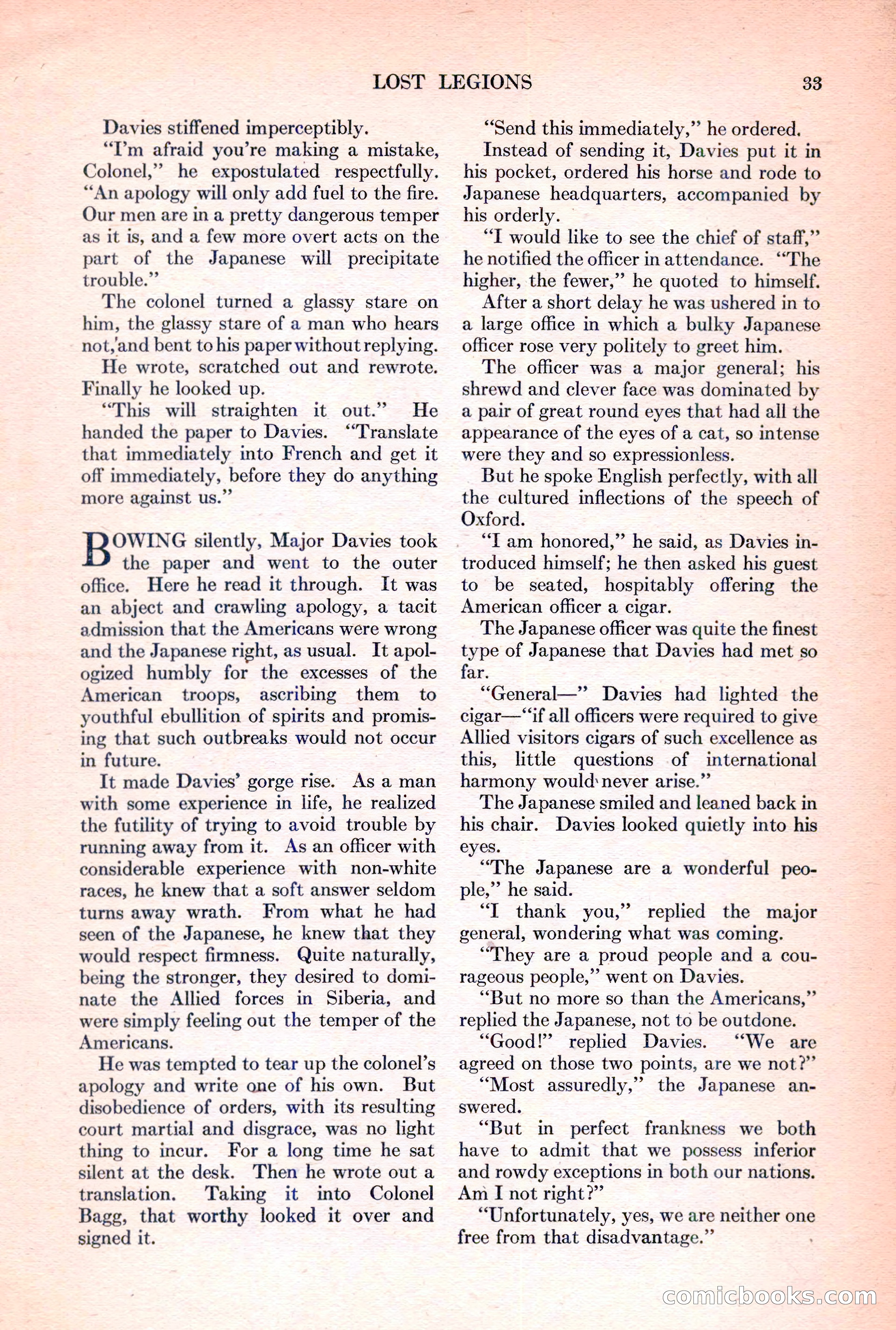 Adventure Magazine, March 15, 1928 — page 35 of 196