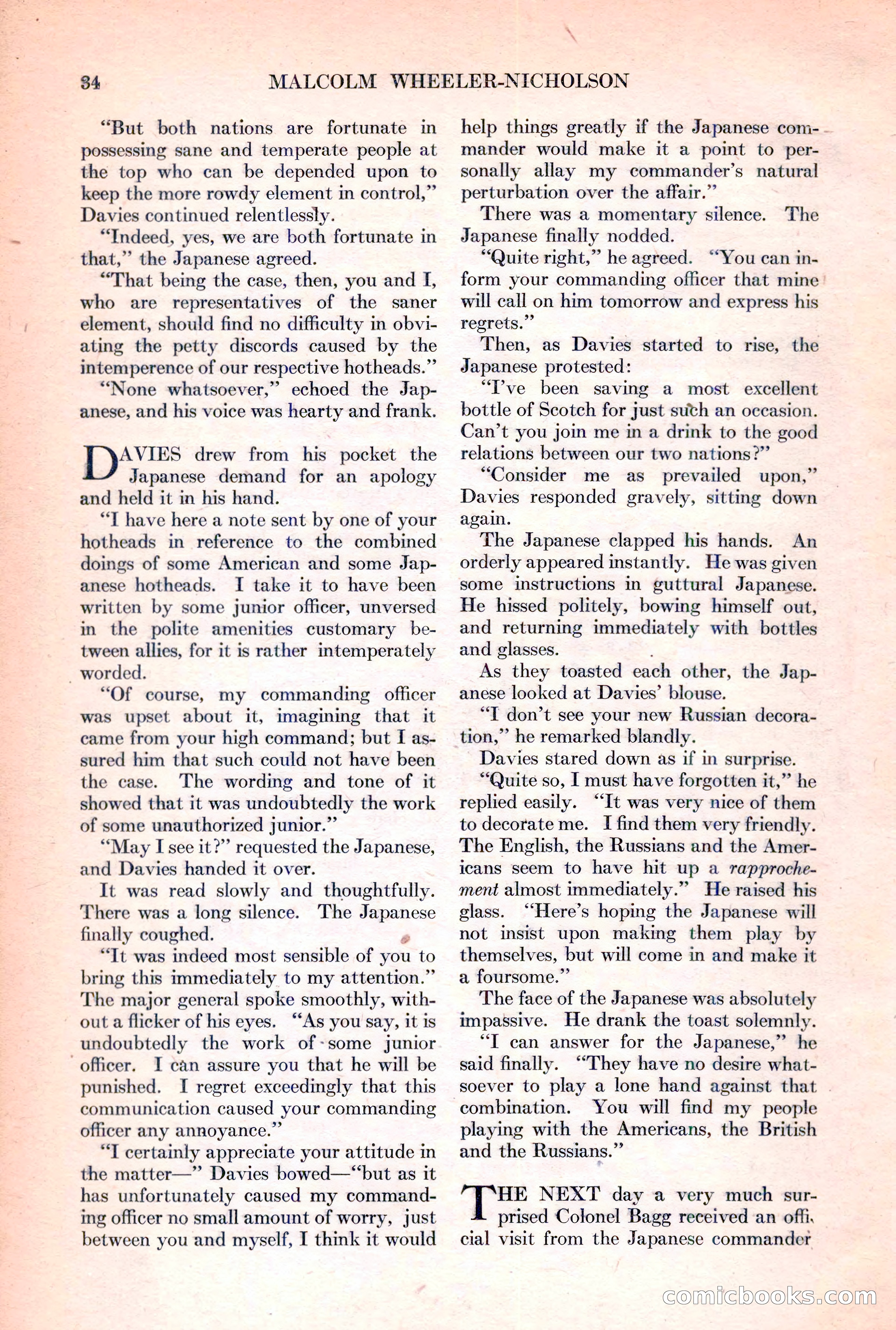 Adventure Magazine, March 15, 1928 — page 36 of 196