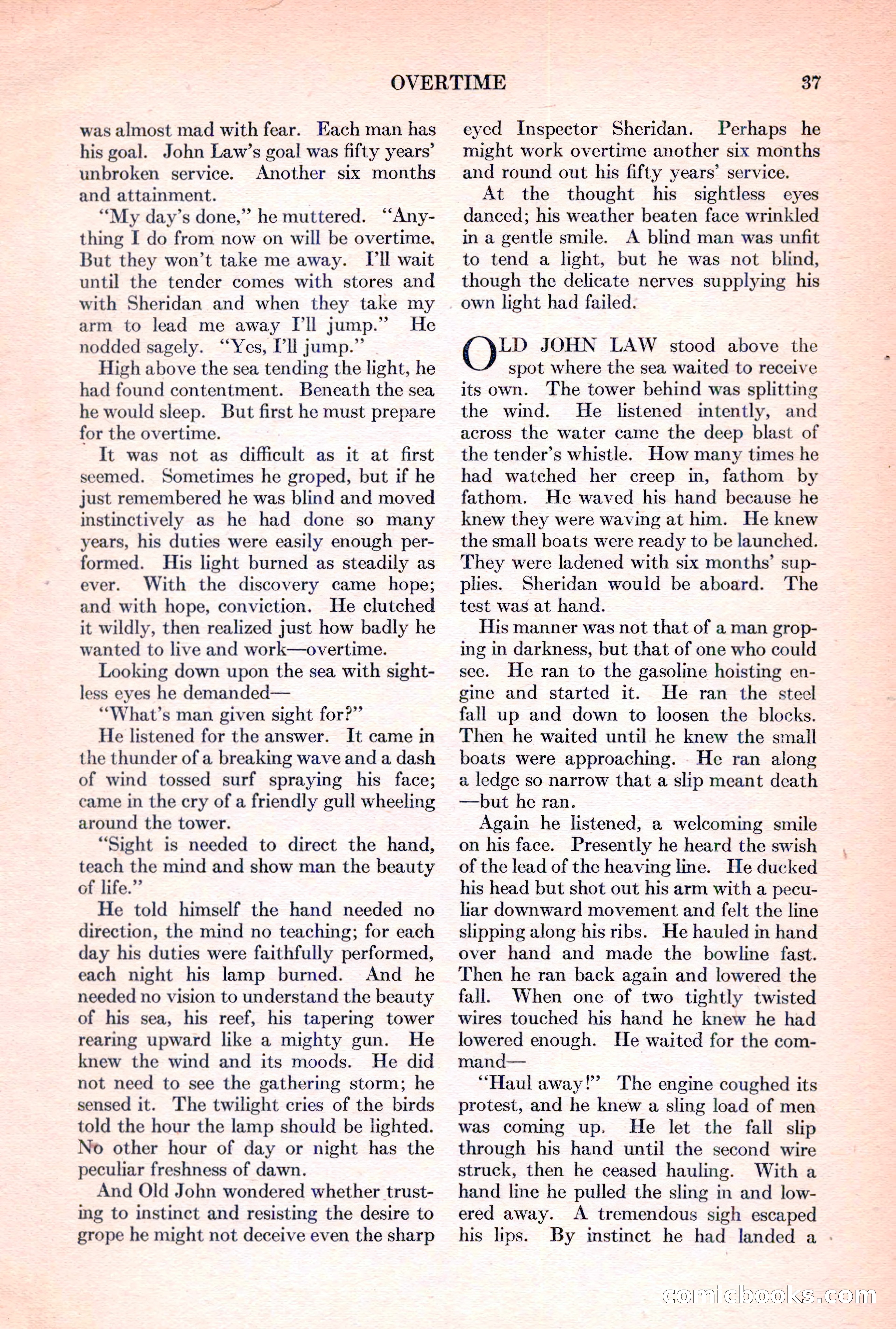 Adventure Magazine, March 15, 1928 — page 39 of 196
