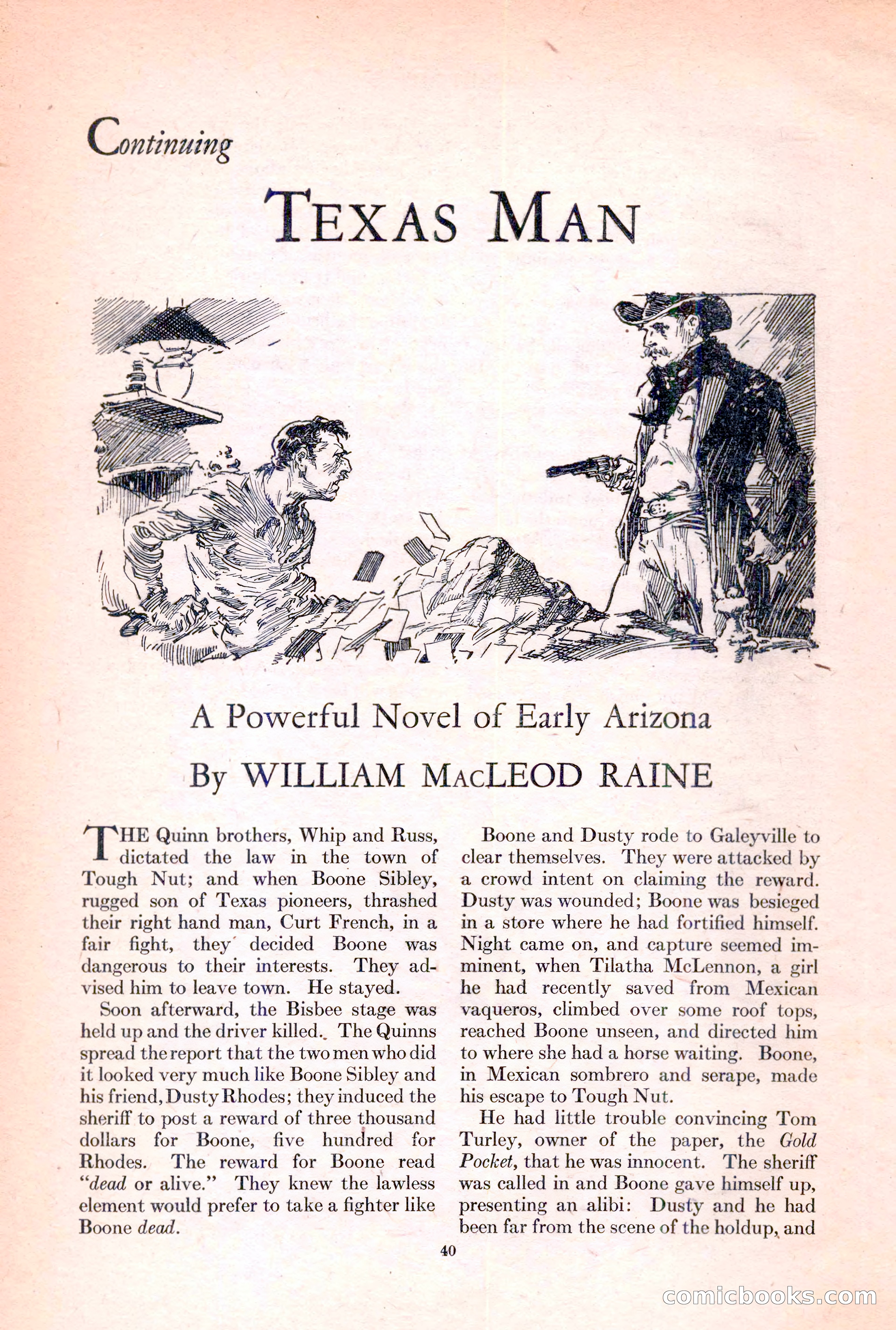 Adventure Magazine, March 15, 1928 — page 42 of 196
