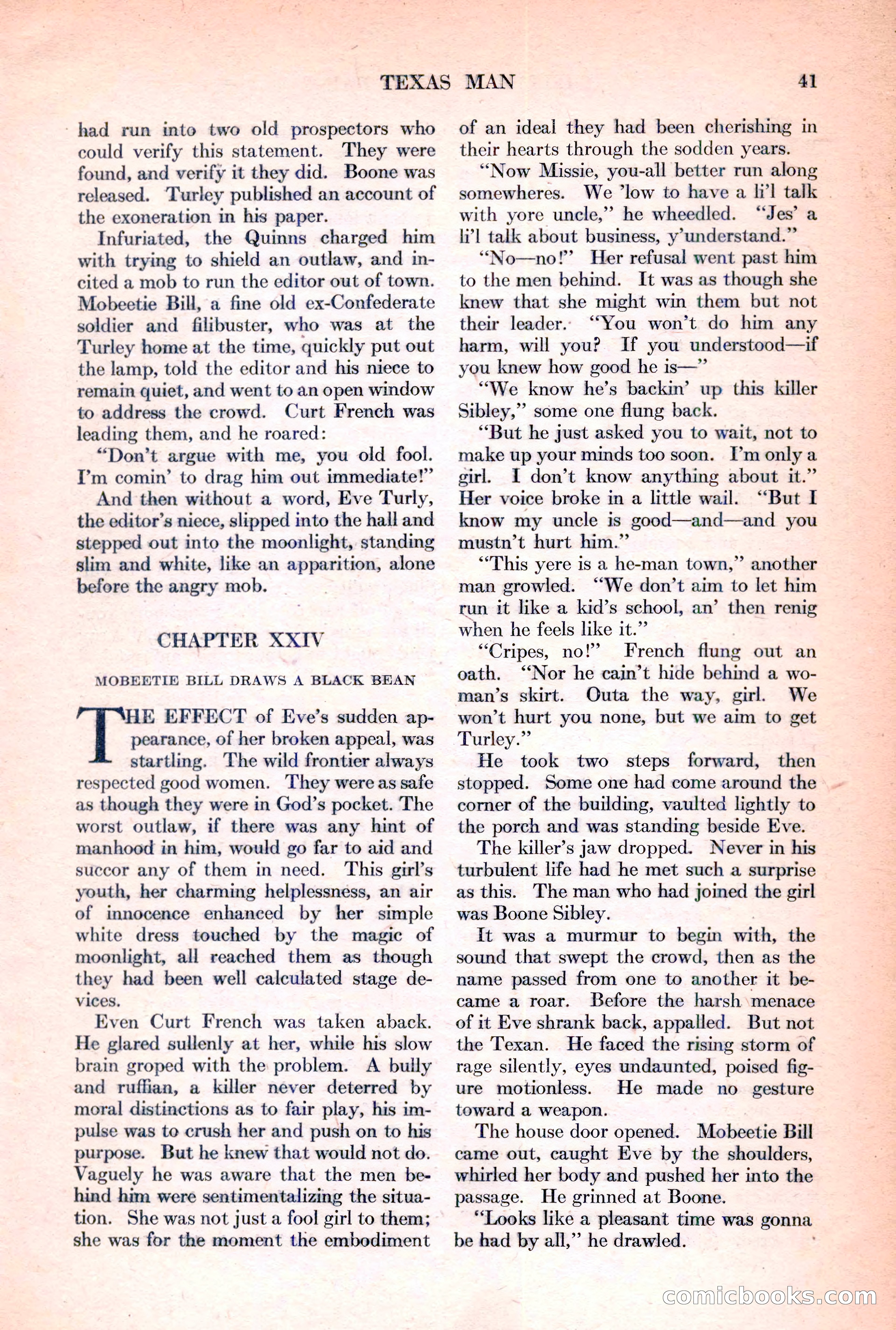 Adventure Magazine, March 15, 1928 — page 43 of 196