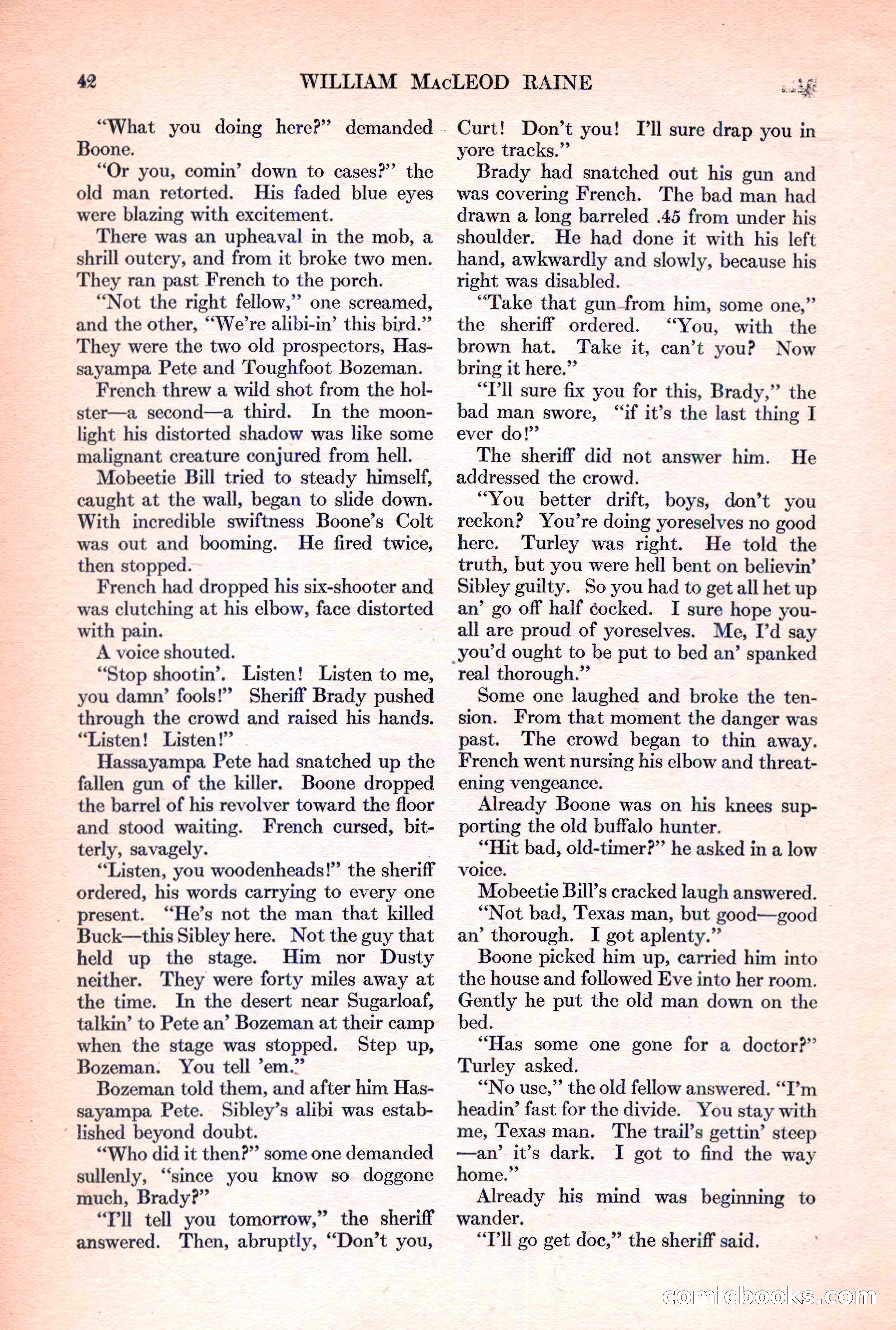 Adventure Magazine, March 15, 1928 — page 44 of 196