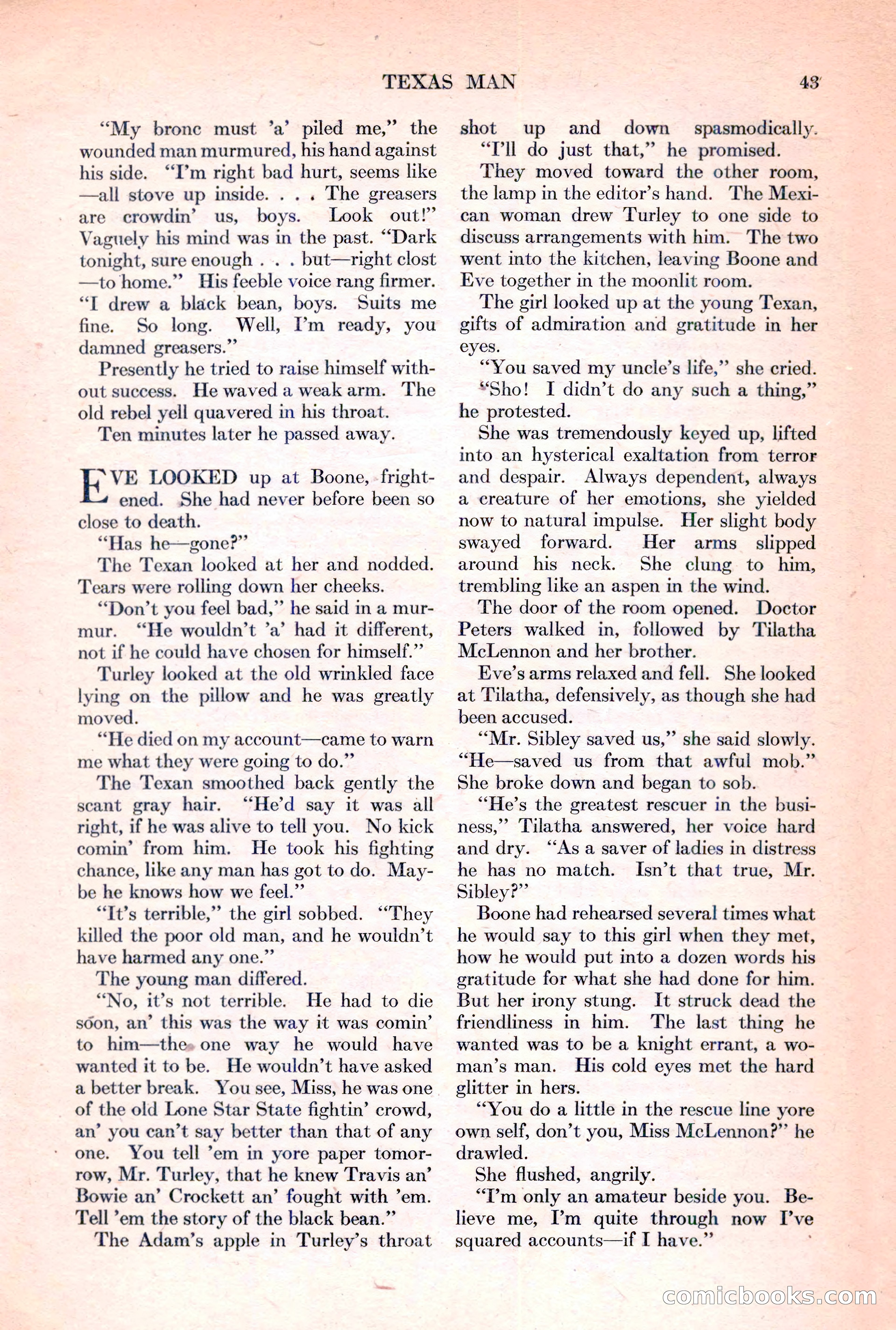 Adventure Magazine, March 15, 1928 — page 45 of 196