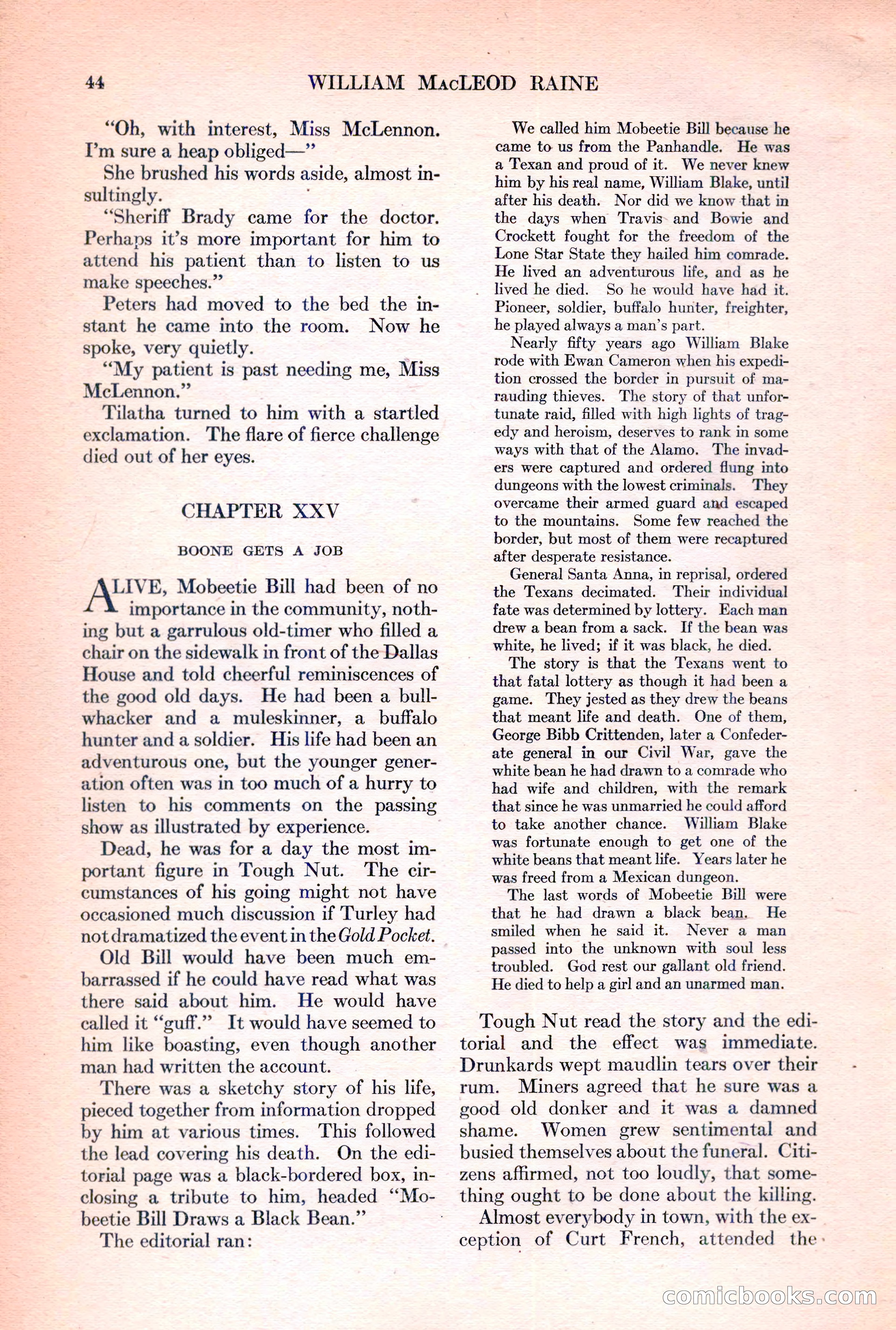 Adventure Magazine, March 15, 1928 — page 46 of 196