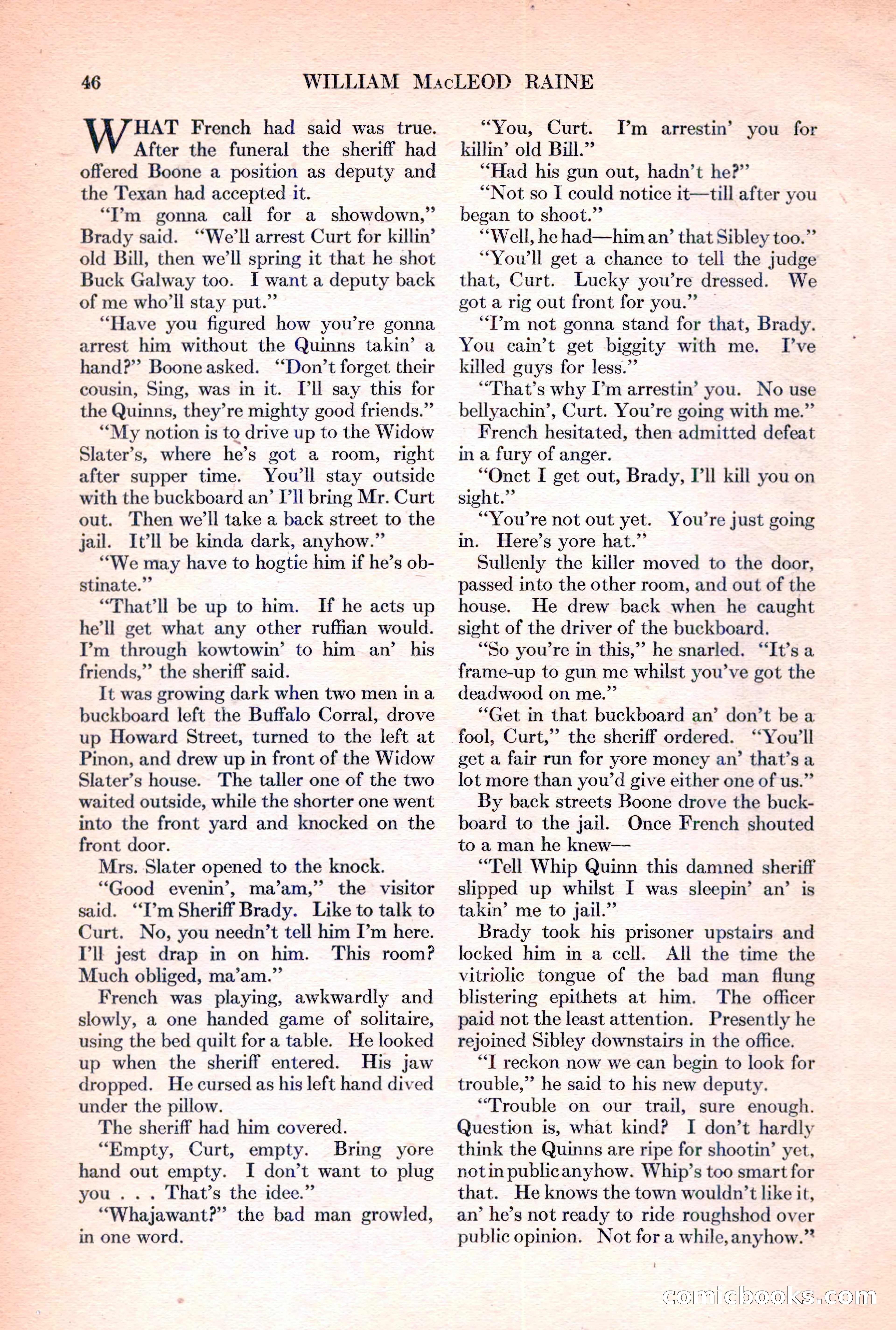 Adventure Magazine, March 15, 1928 — page 48 of 196
