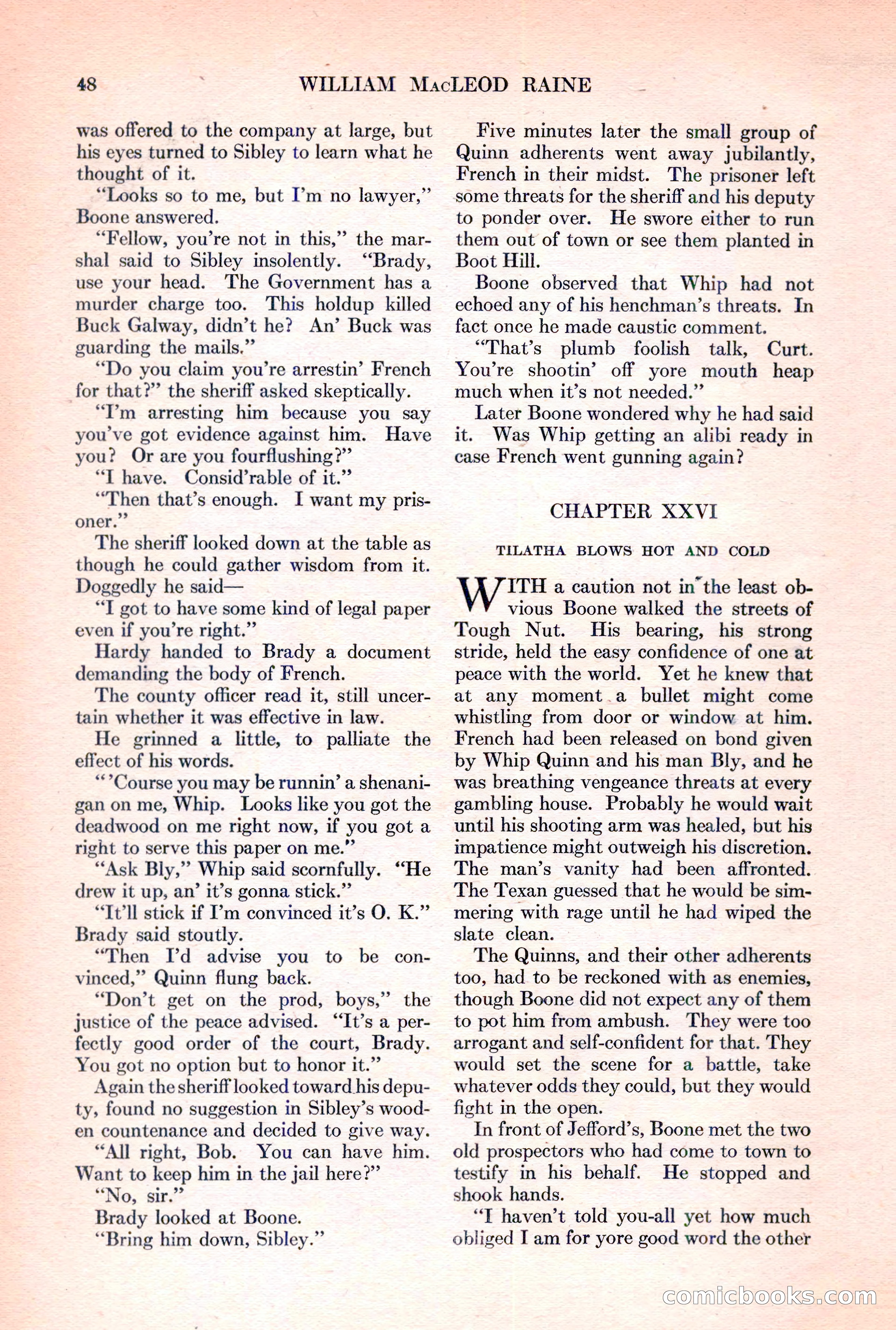 Adventure Magazine, March 15, 1928 — page 50 of 196