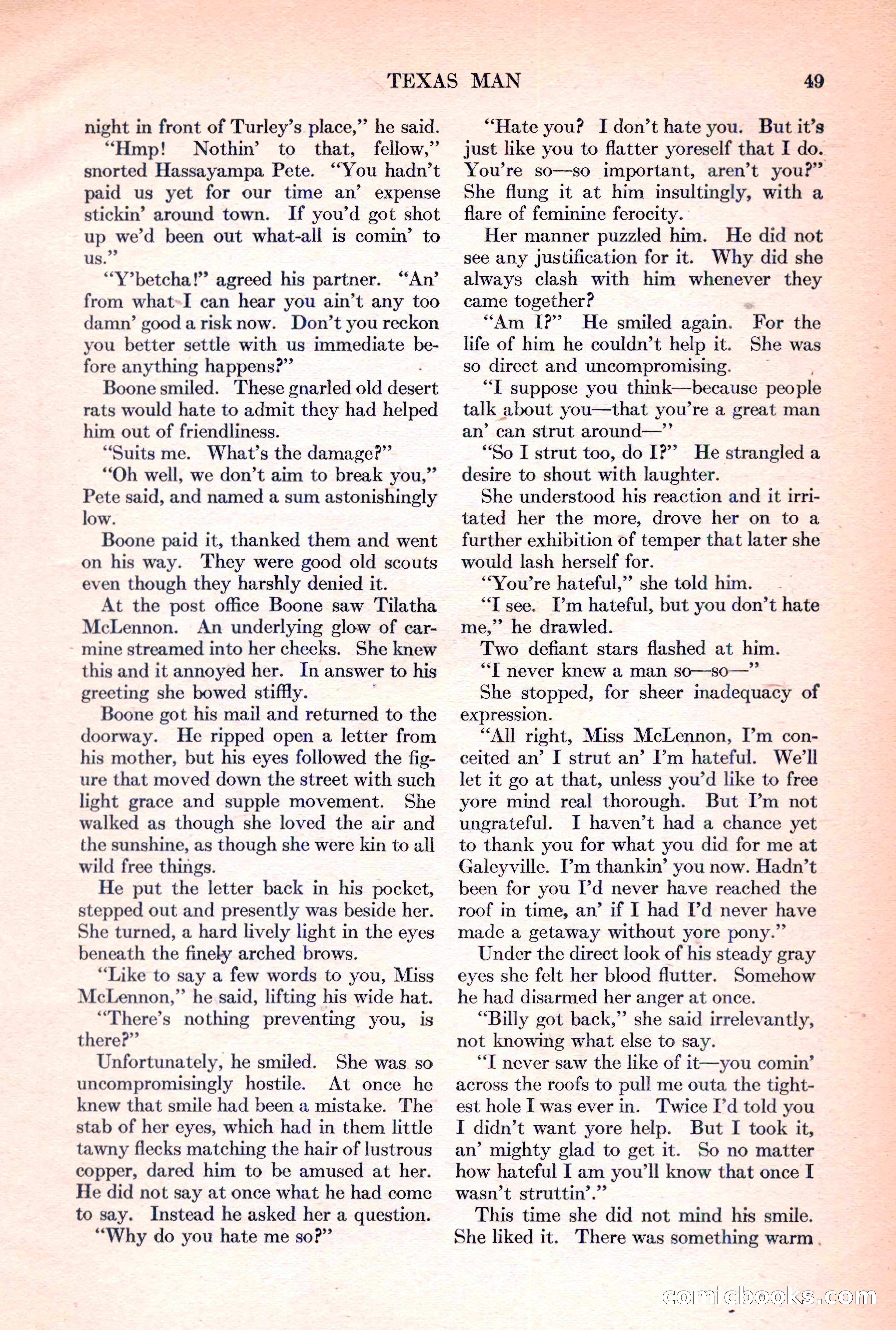 Adventure Magazine, March 15, 1928 — page 51 of 196