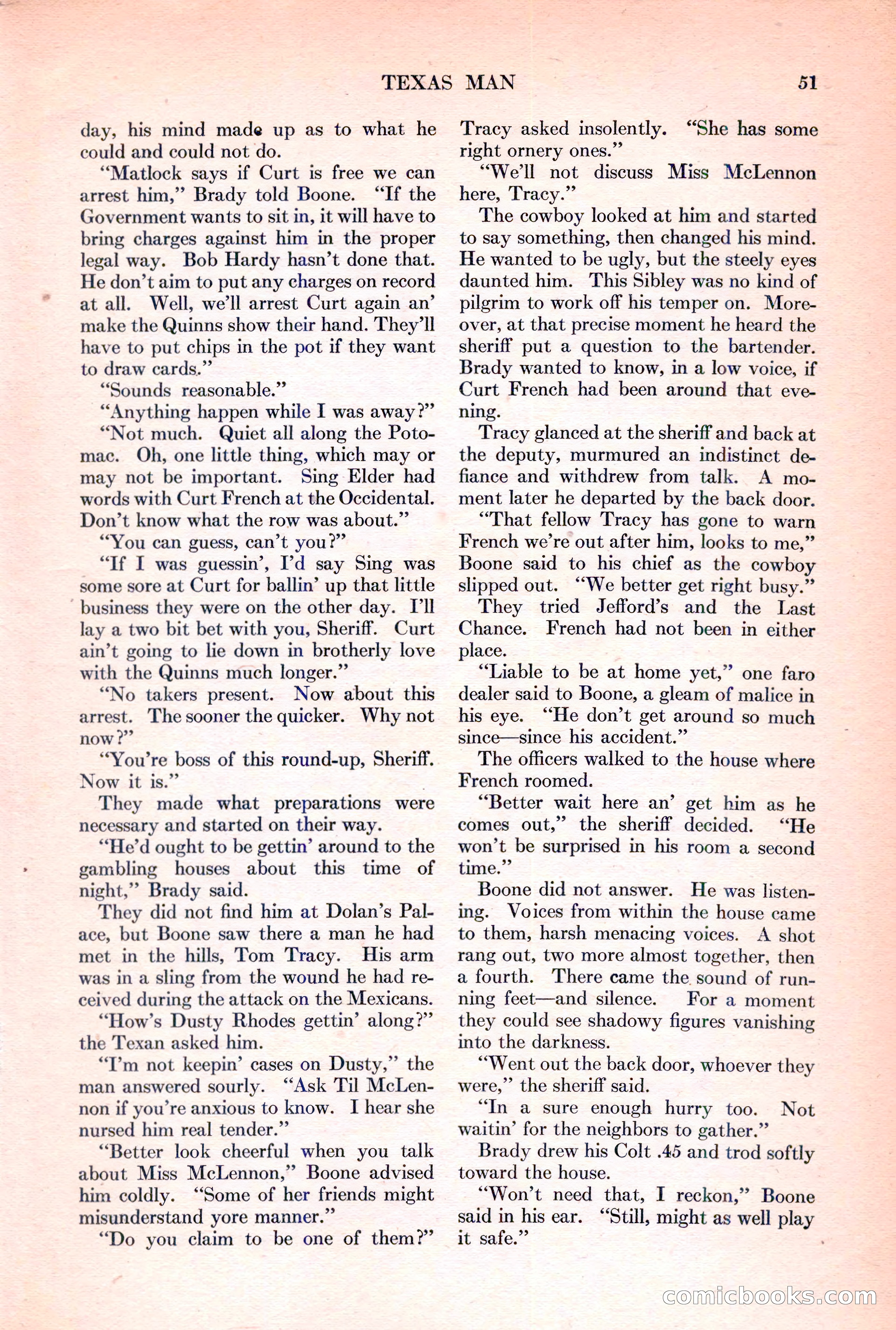 Adventure Magazine, March 15, 1928 — page 53 of 196