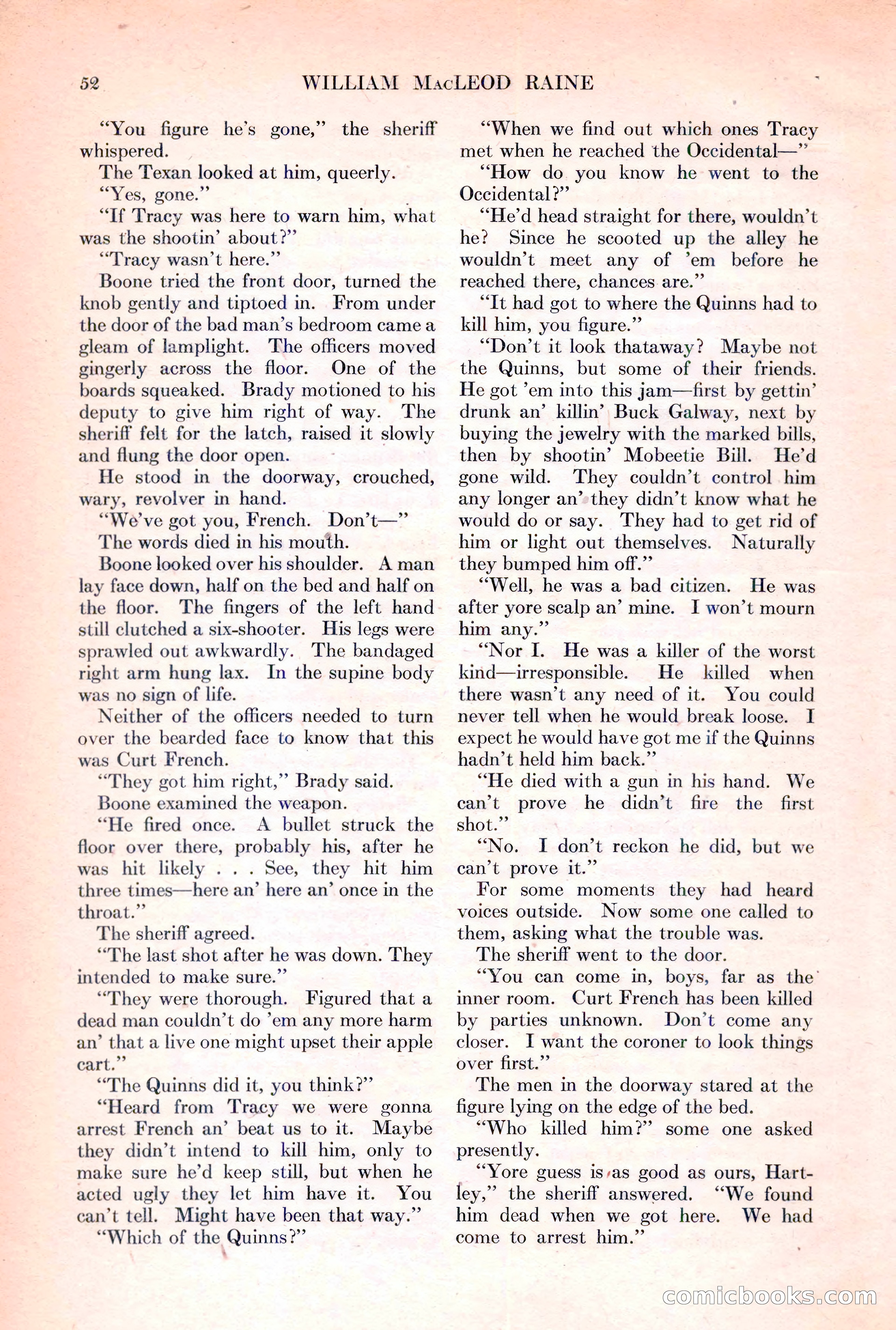 Adventure Magazine, March 15, 1928 — page 54 of 196