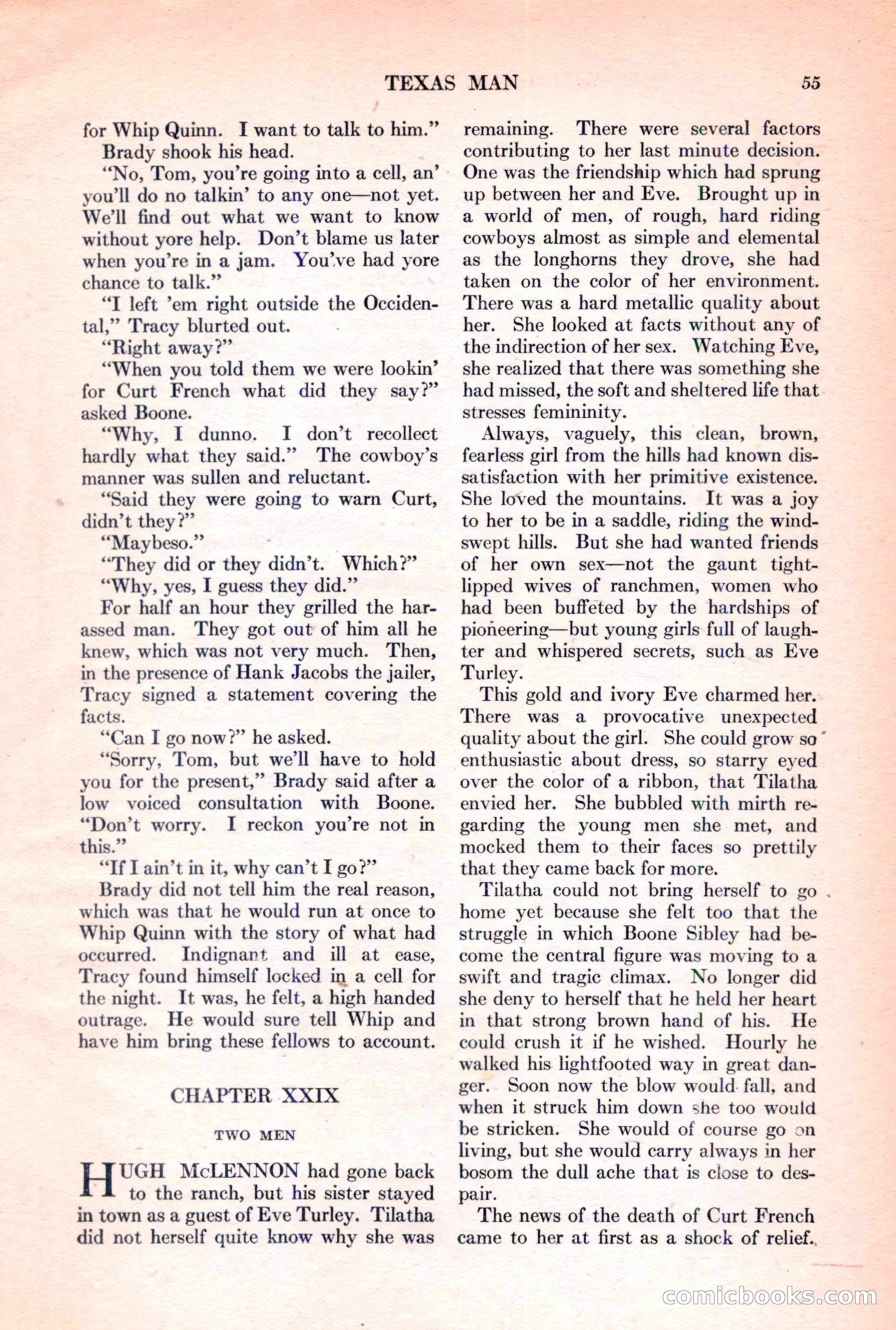 Adventure Magazine, March 15, 1928 — page 57 of 196