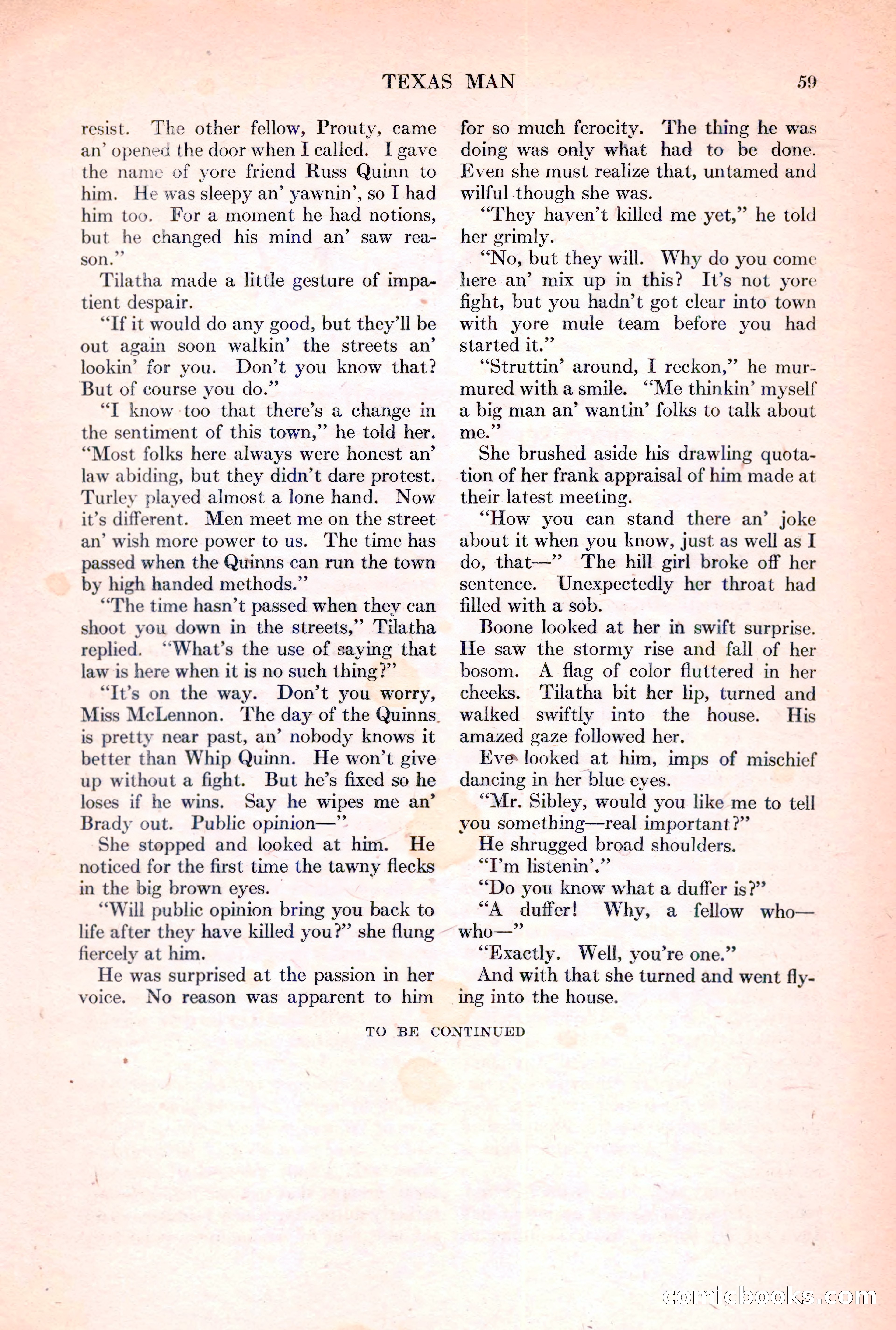 Adventure Magazine, March 15, 1928 — page 61 of 196