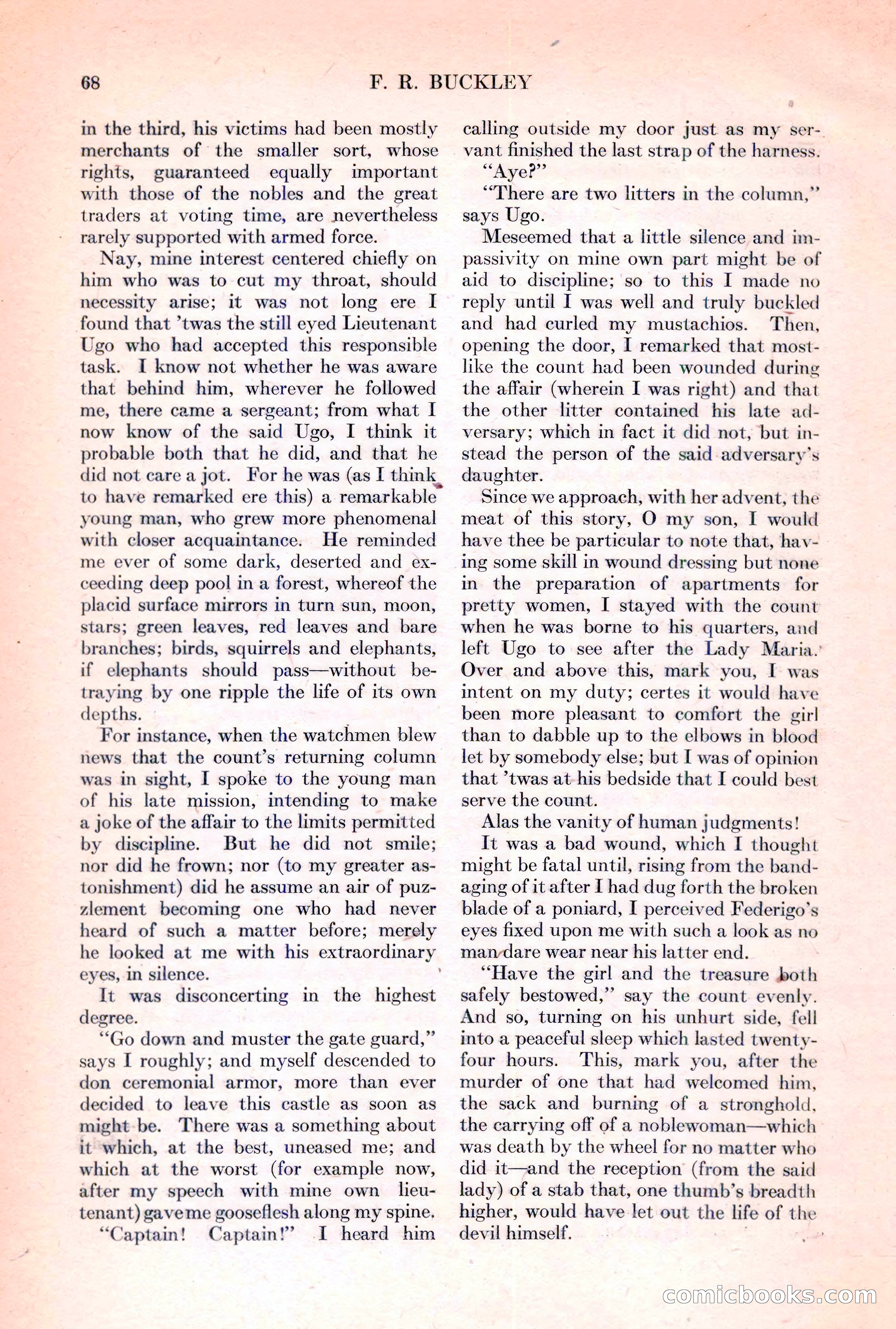 Adventure Magazine, March 15, 1928 — page 70 of 196