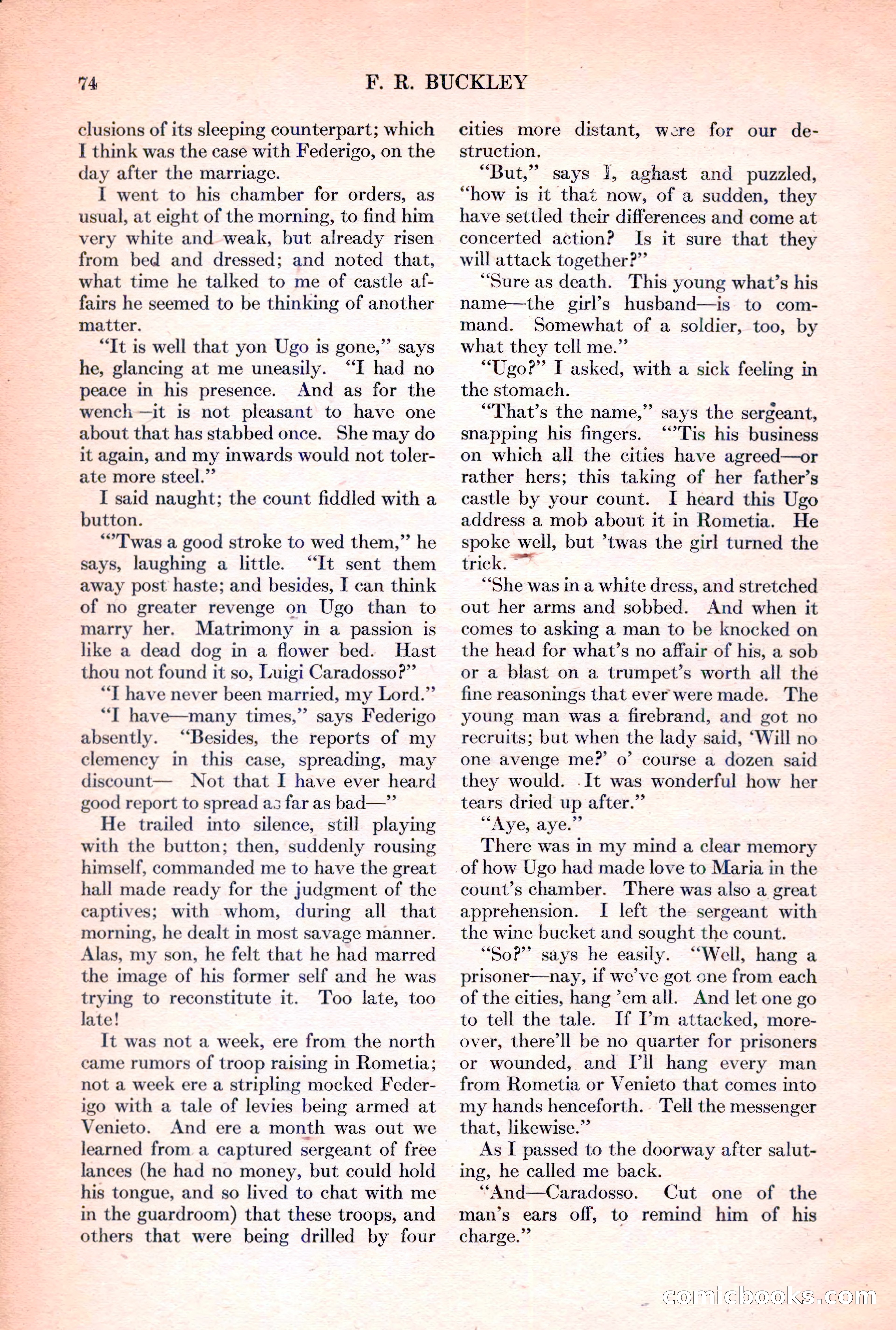 Adventure Magazine, March 15, 1928 — page 76 of 196