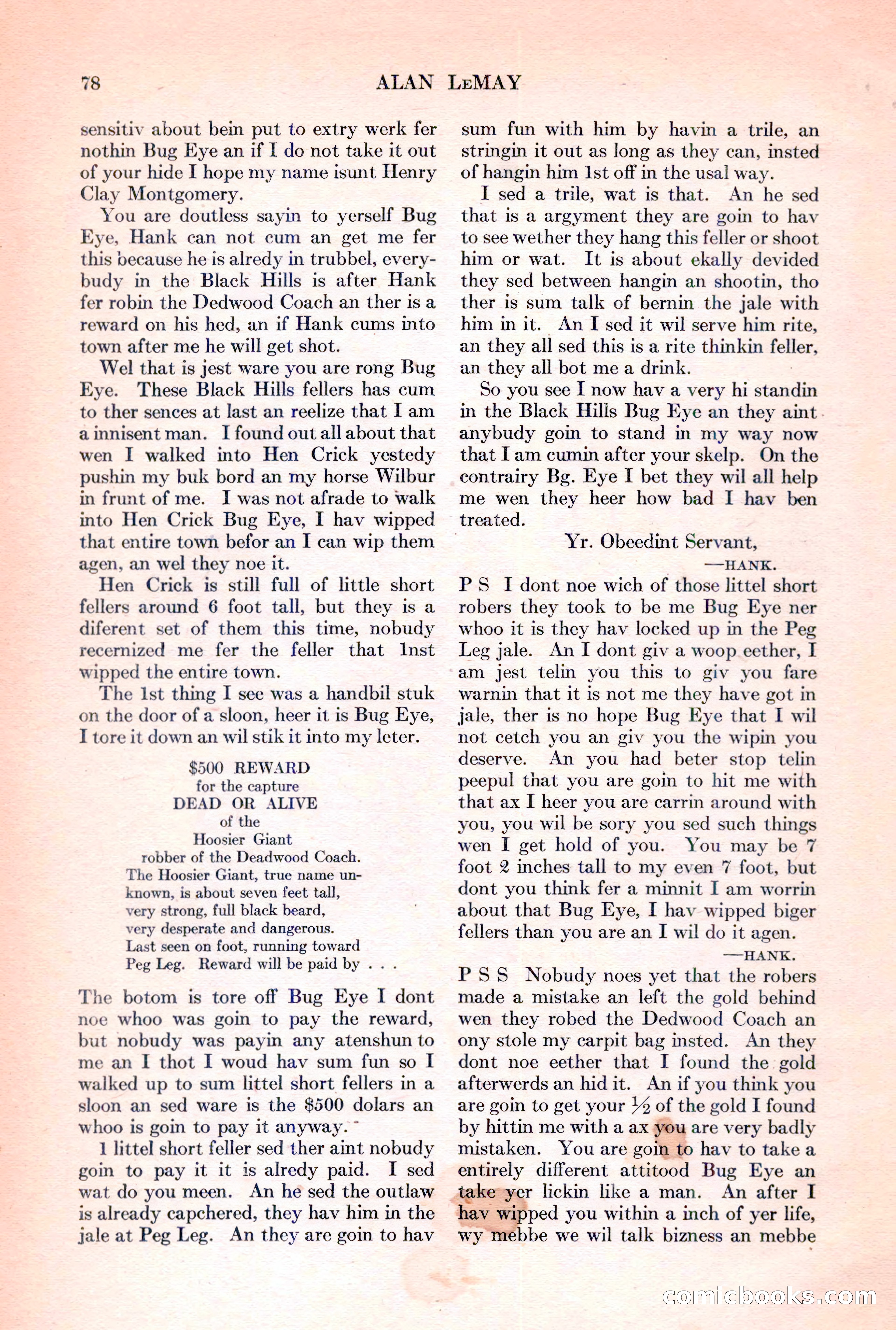 Adventure Magazine, March 15, 1928 — page 80 of 196