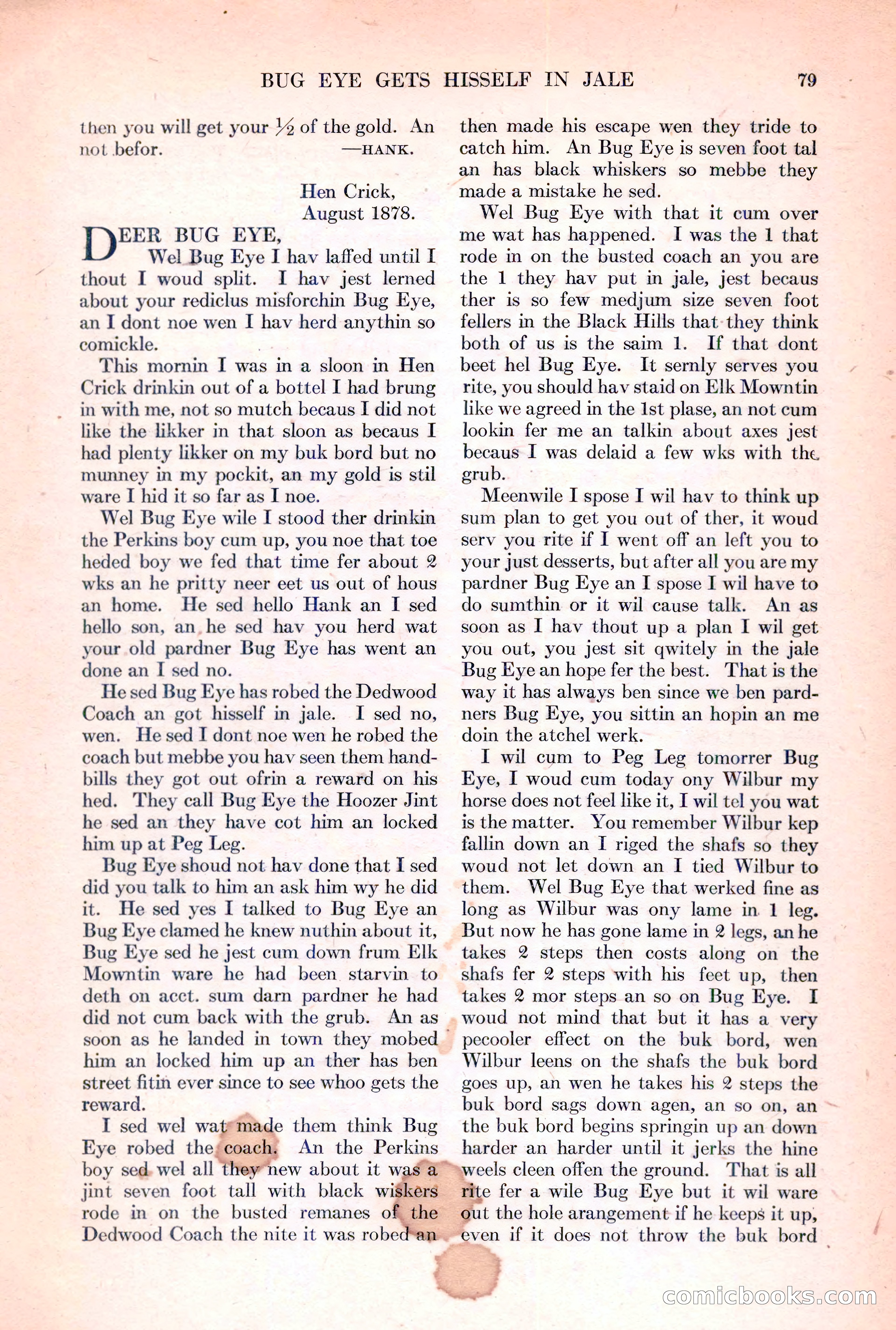 Adventure Magazine, March 15, 1928 — page 81 of 196