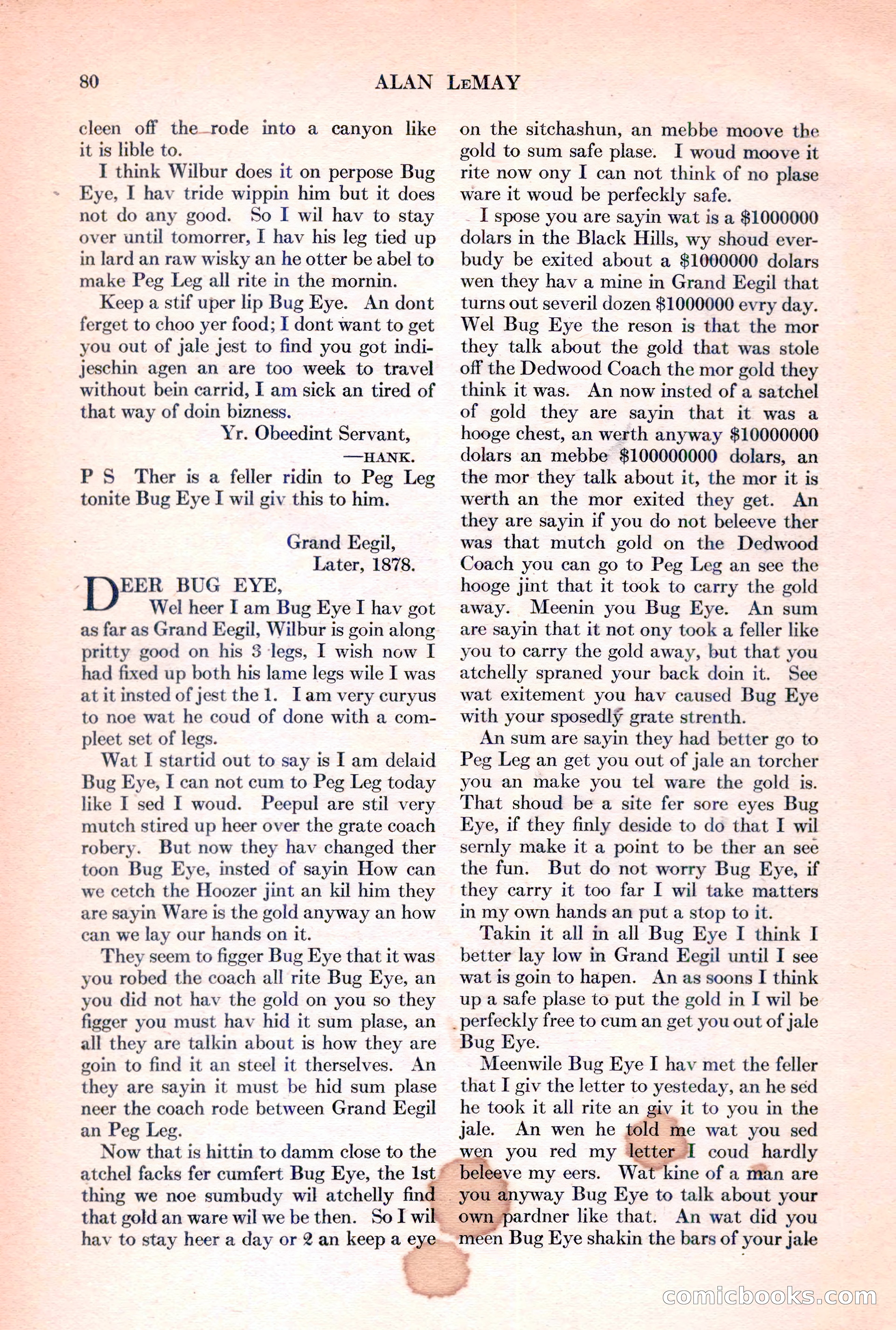 Adventure Magazine, March 15, 1928 — page 82 of 196