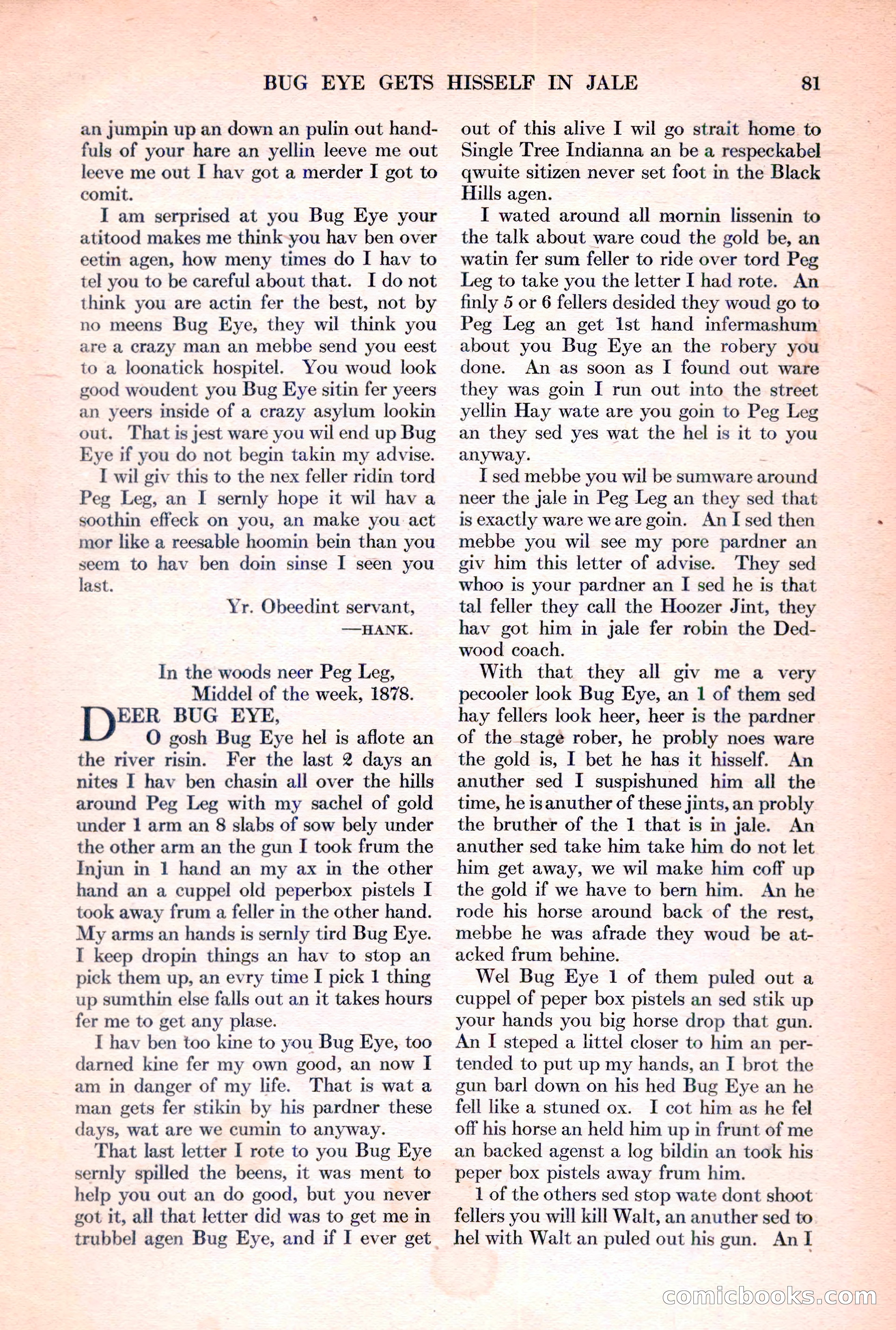 Adventure Magazine, March 15, 1928 — page 83 of 196