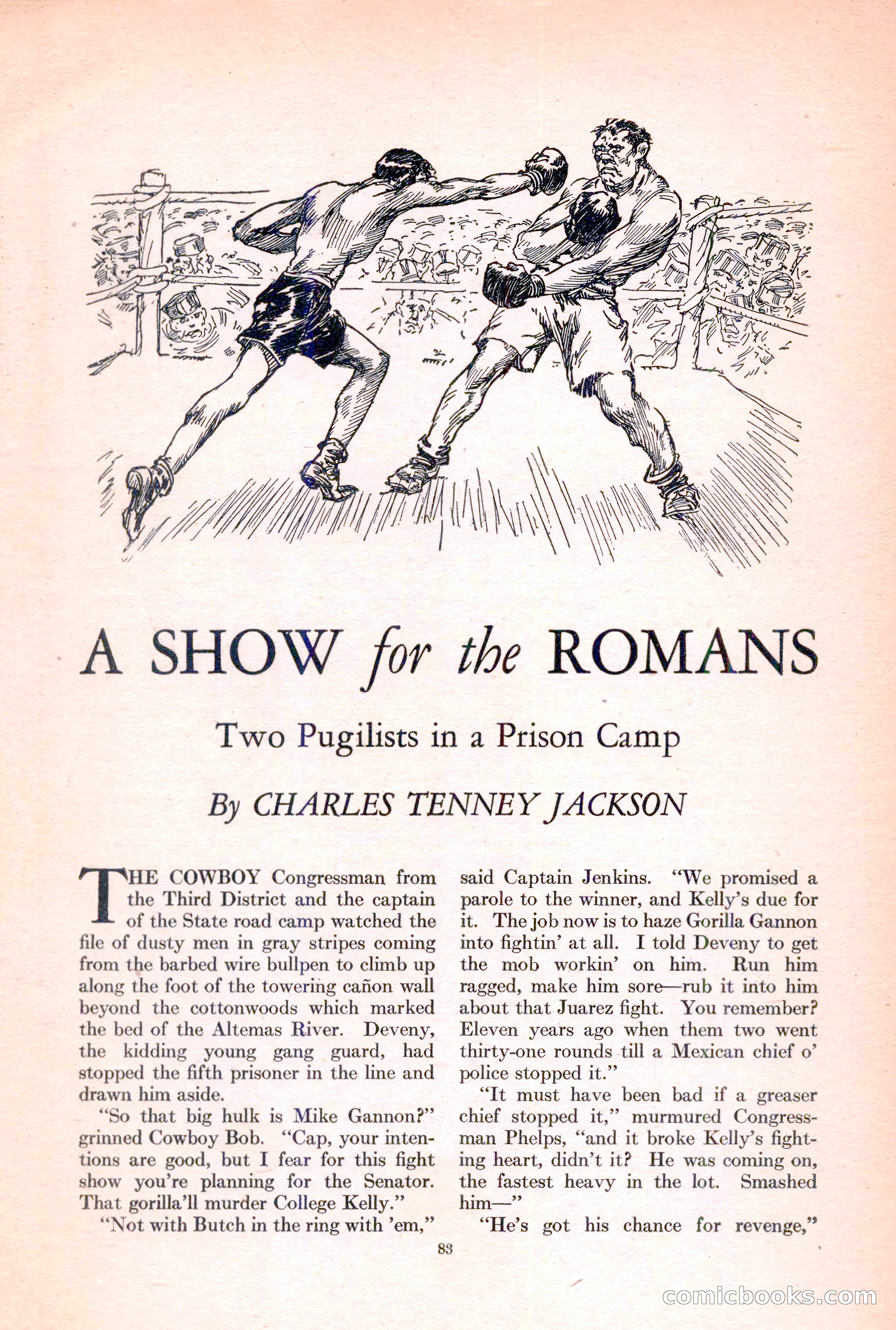 Adventure Magazine, March 15, 1928 — page 85 of 196