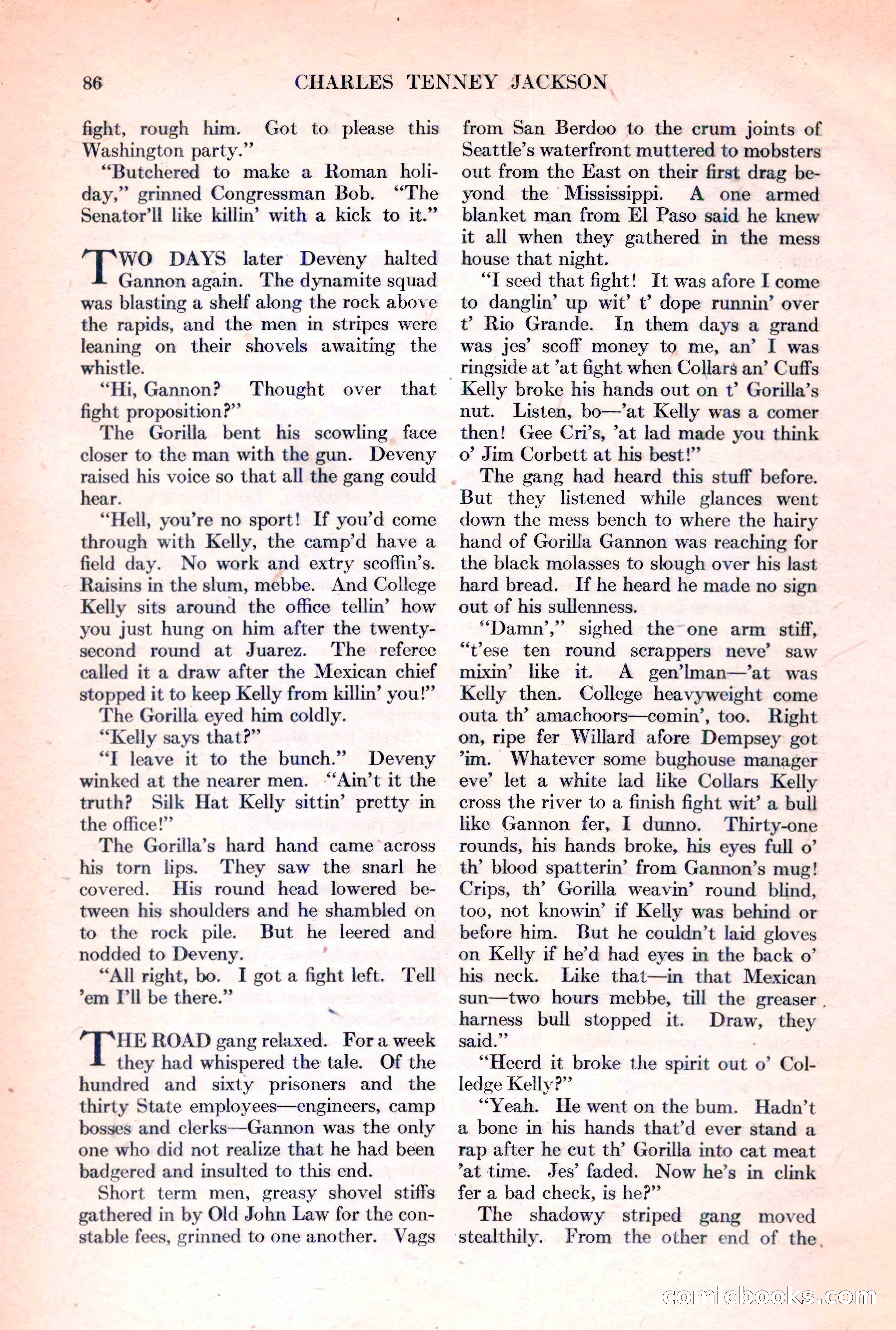 Adventure Magazine, March 15, 1928 — page 88 of 196