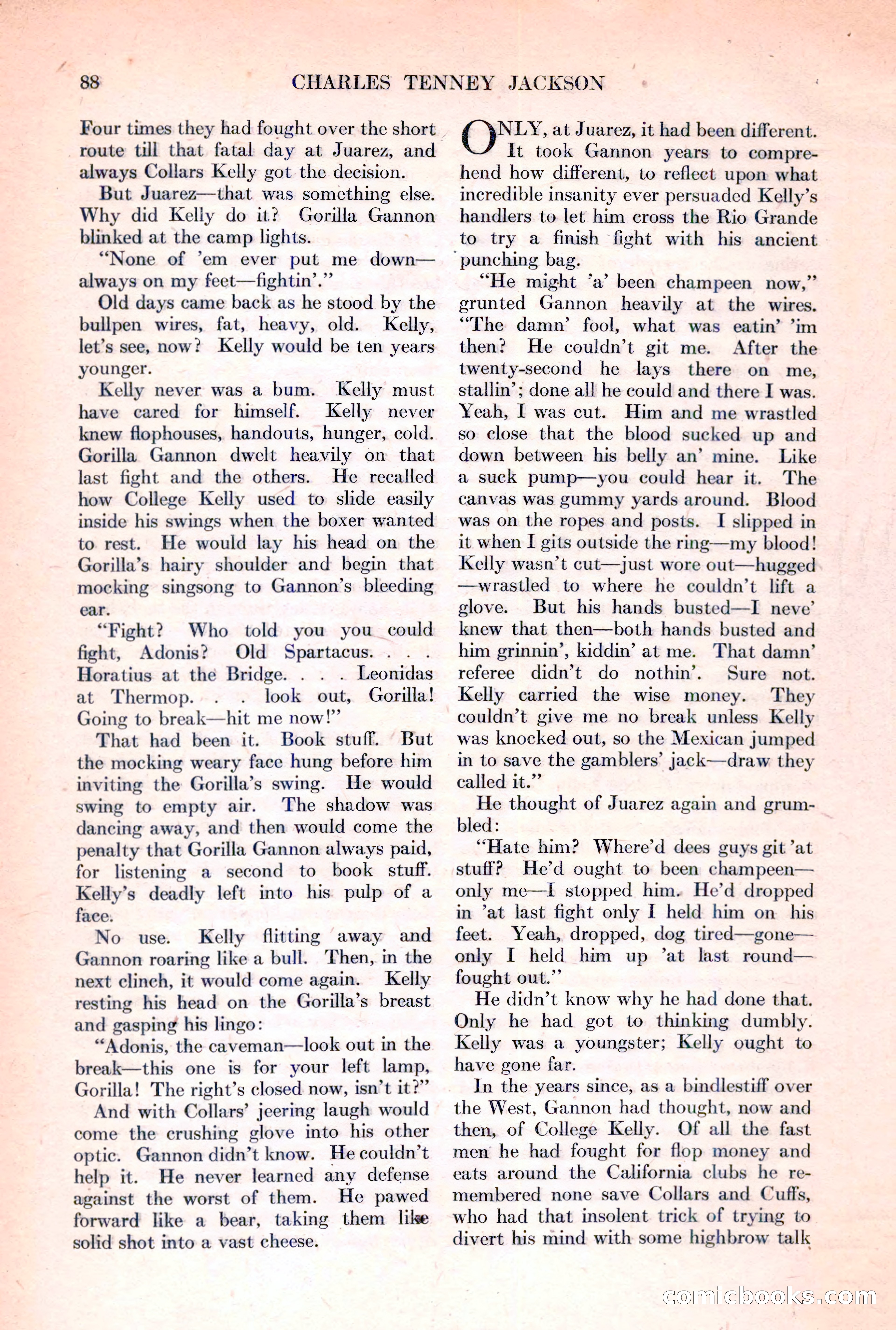 Adventure Magazine, March 15, 1928 — page 90 of 196