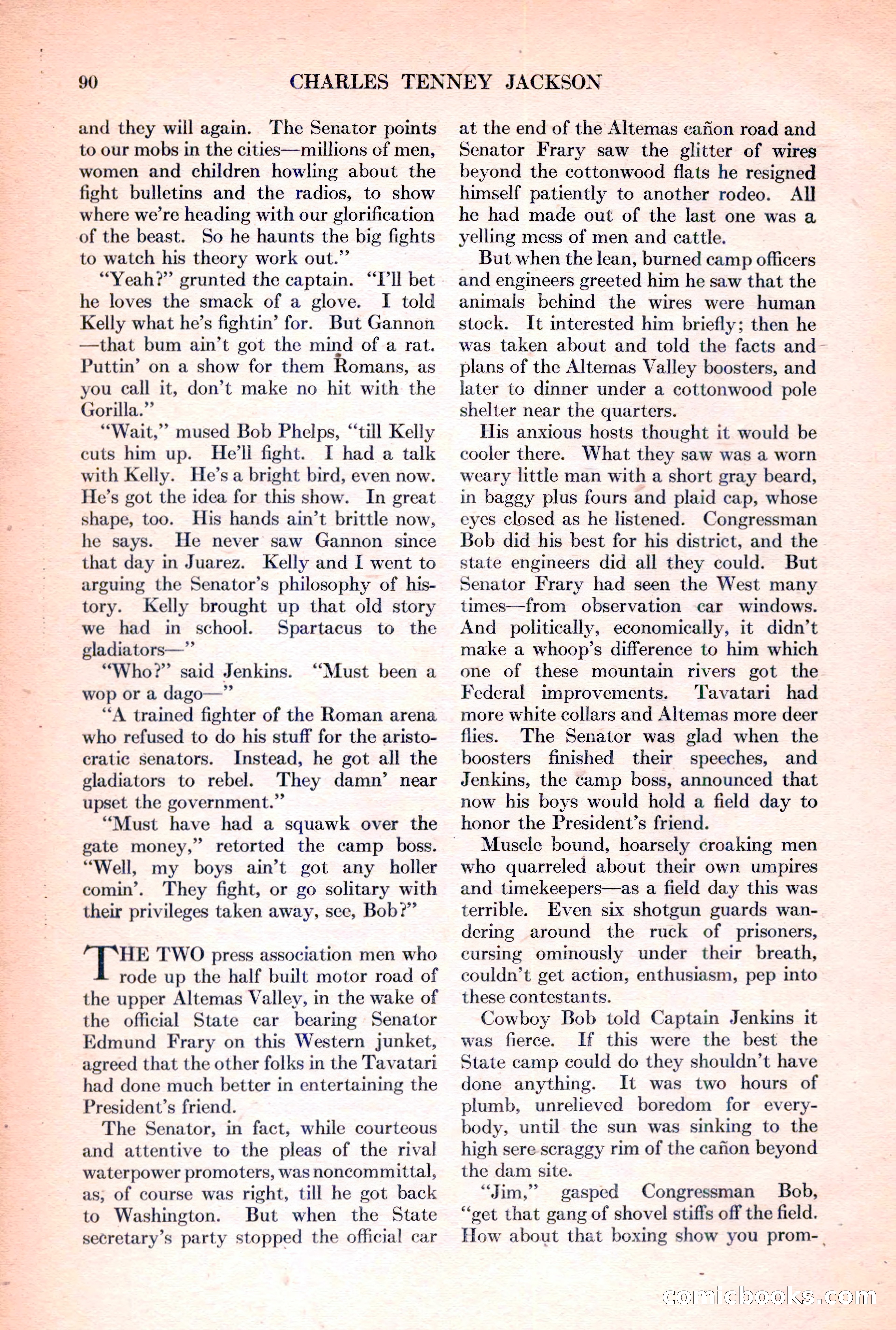 Adventure Magazine, March 15, 1928 — page 92 of 196