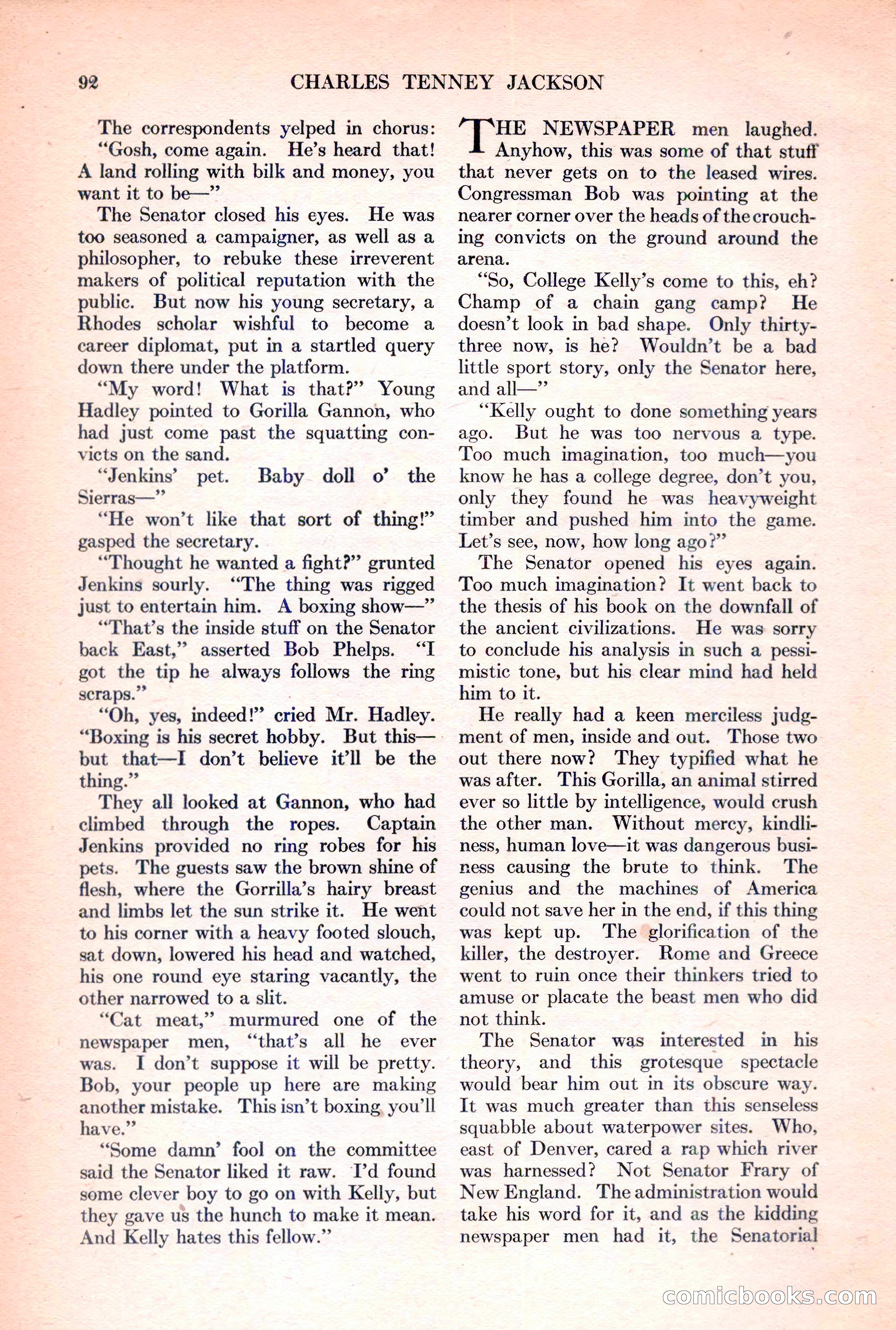 Adventure Magazine, March 15, 1928 — page 94 of 196