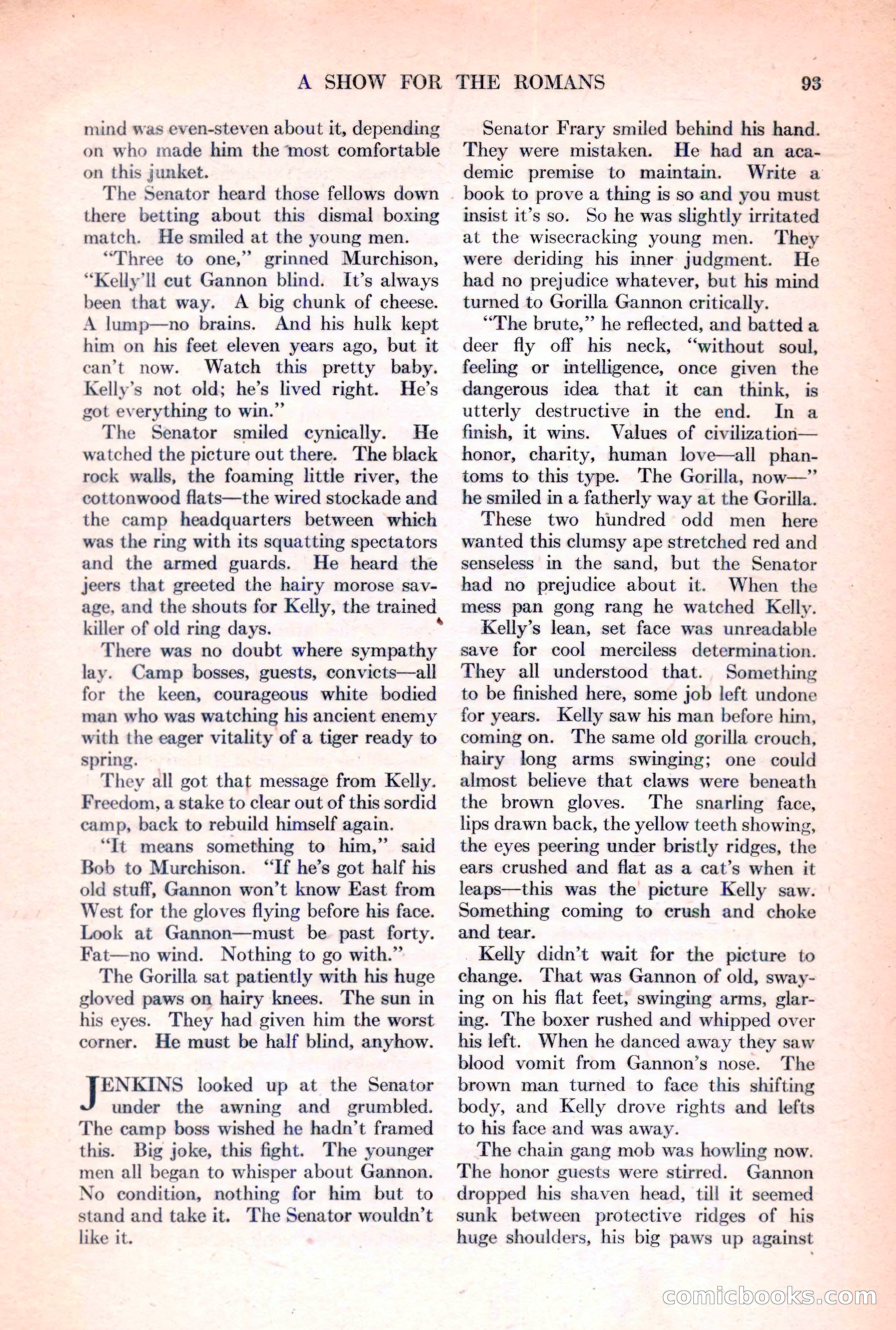 Adventure Magazine, March 15, 1928 — page 95 of 196