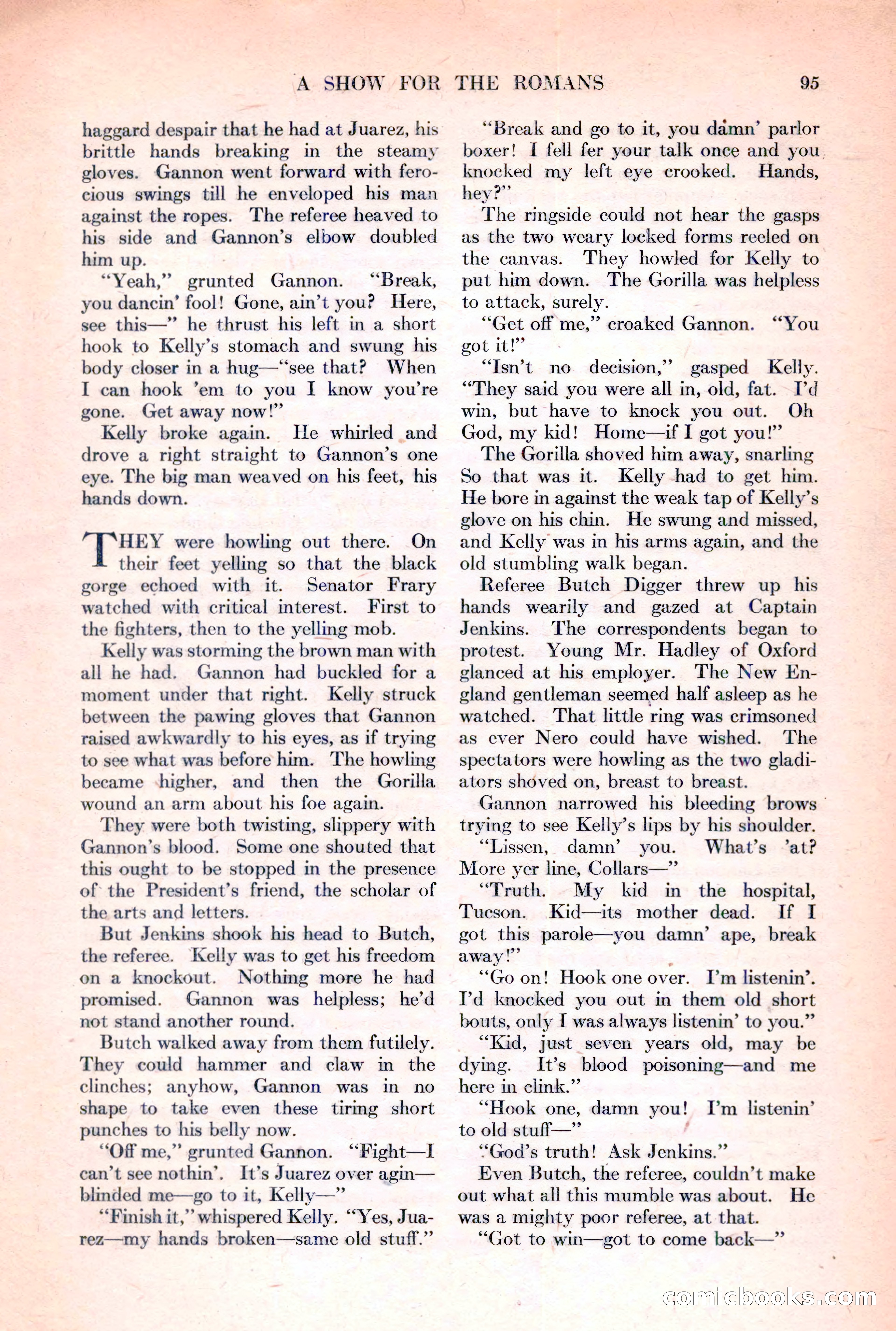 Adventure Magazine, March 15, 1928 — page 97 of 196