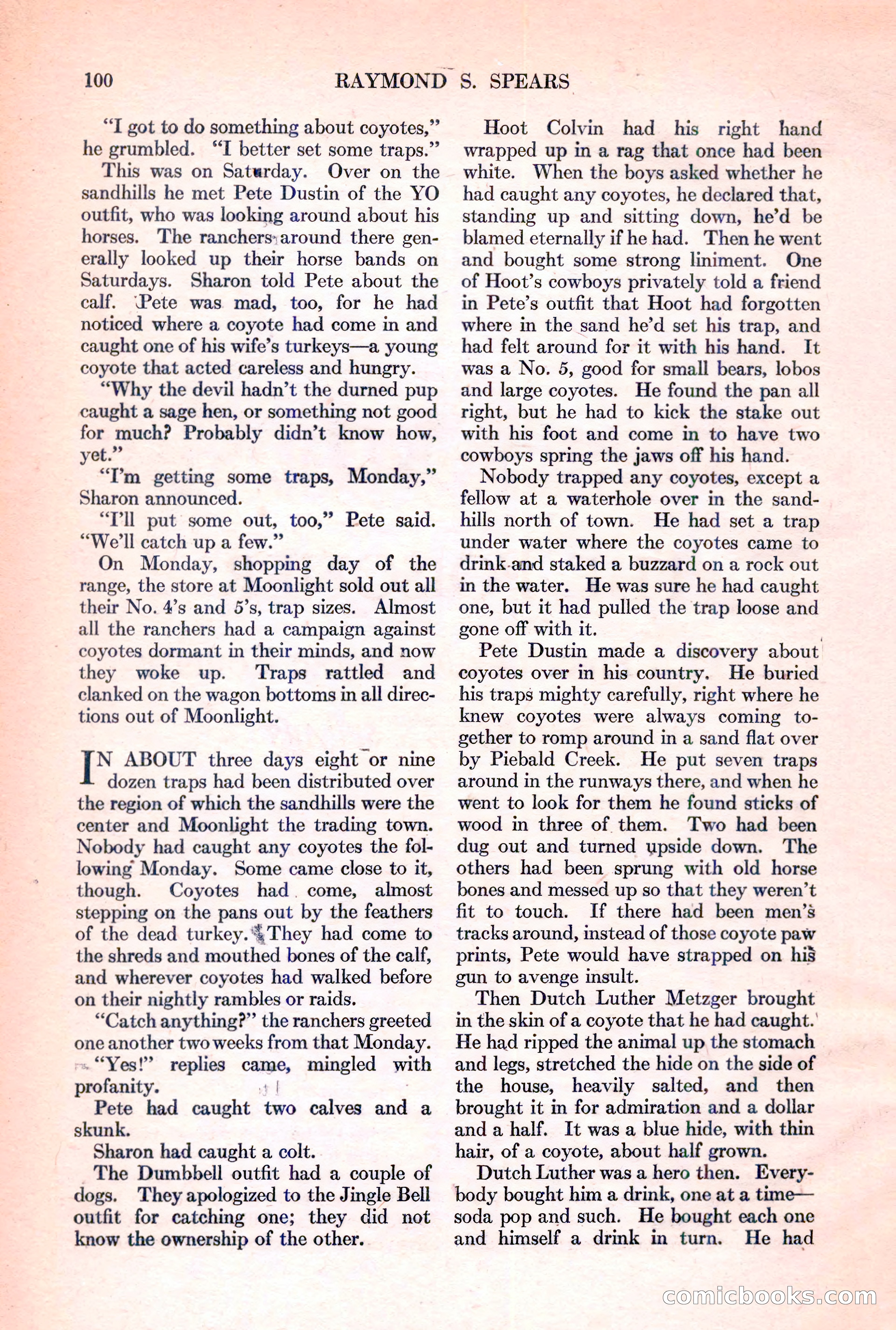 Adventure Magazine, March 15, 1928 — page 102 of 196