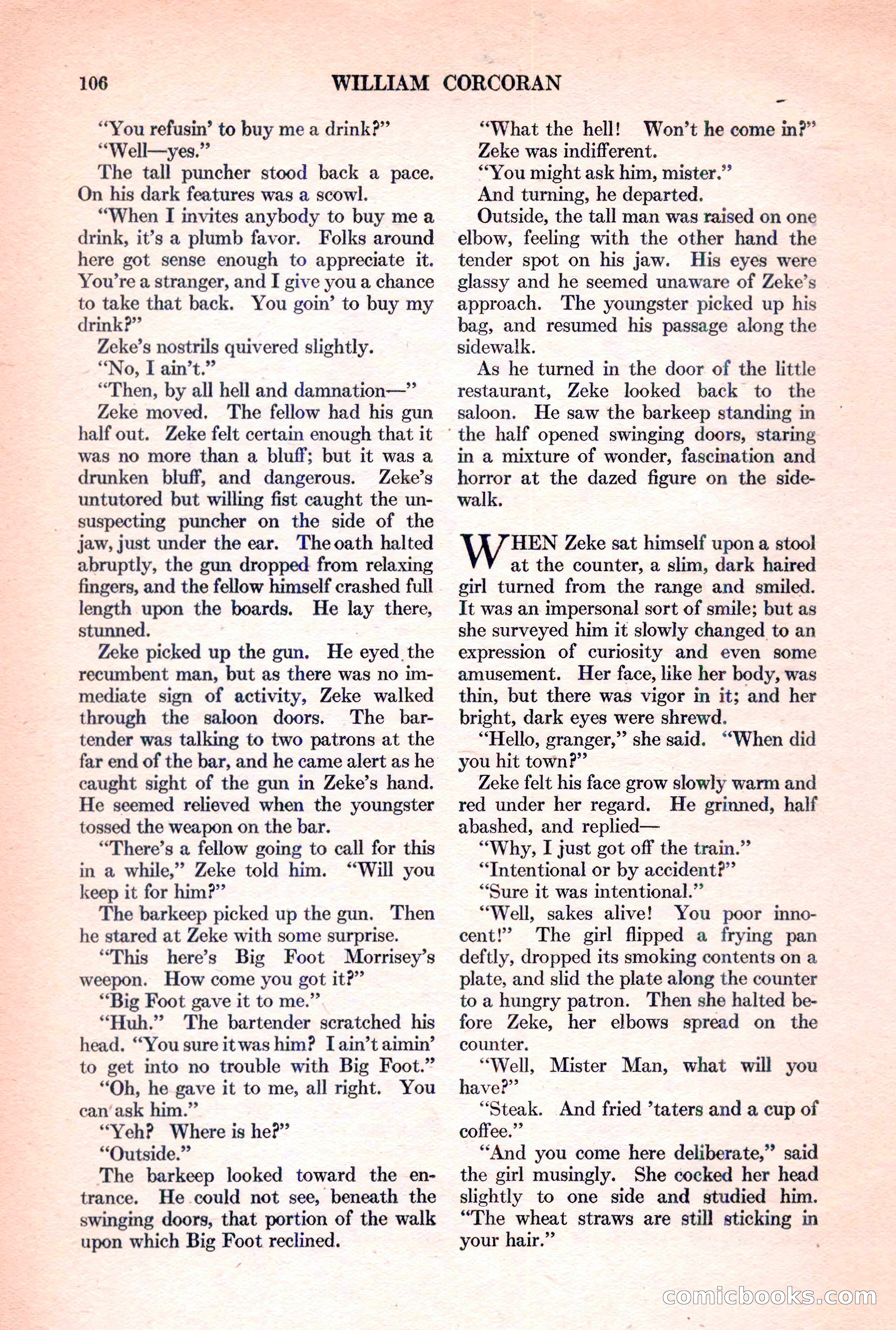 Adventure Magazine, March 15, 1928 — page 108 of 196