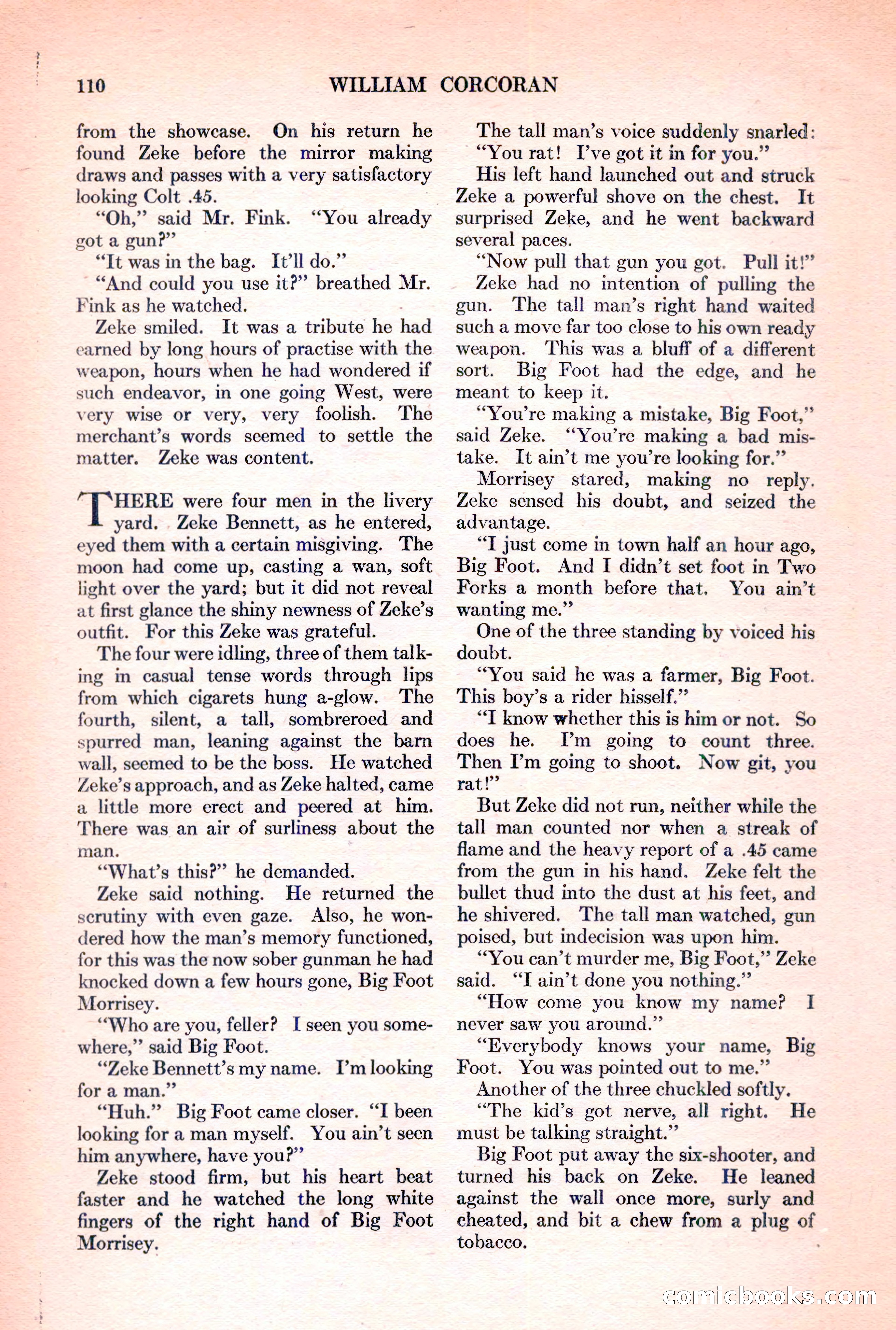 Adventure Magazine, March 15, 1928 — page 112 of 196