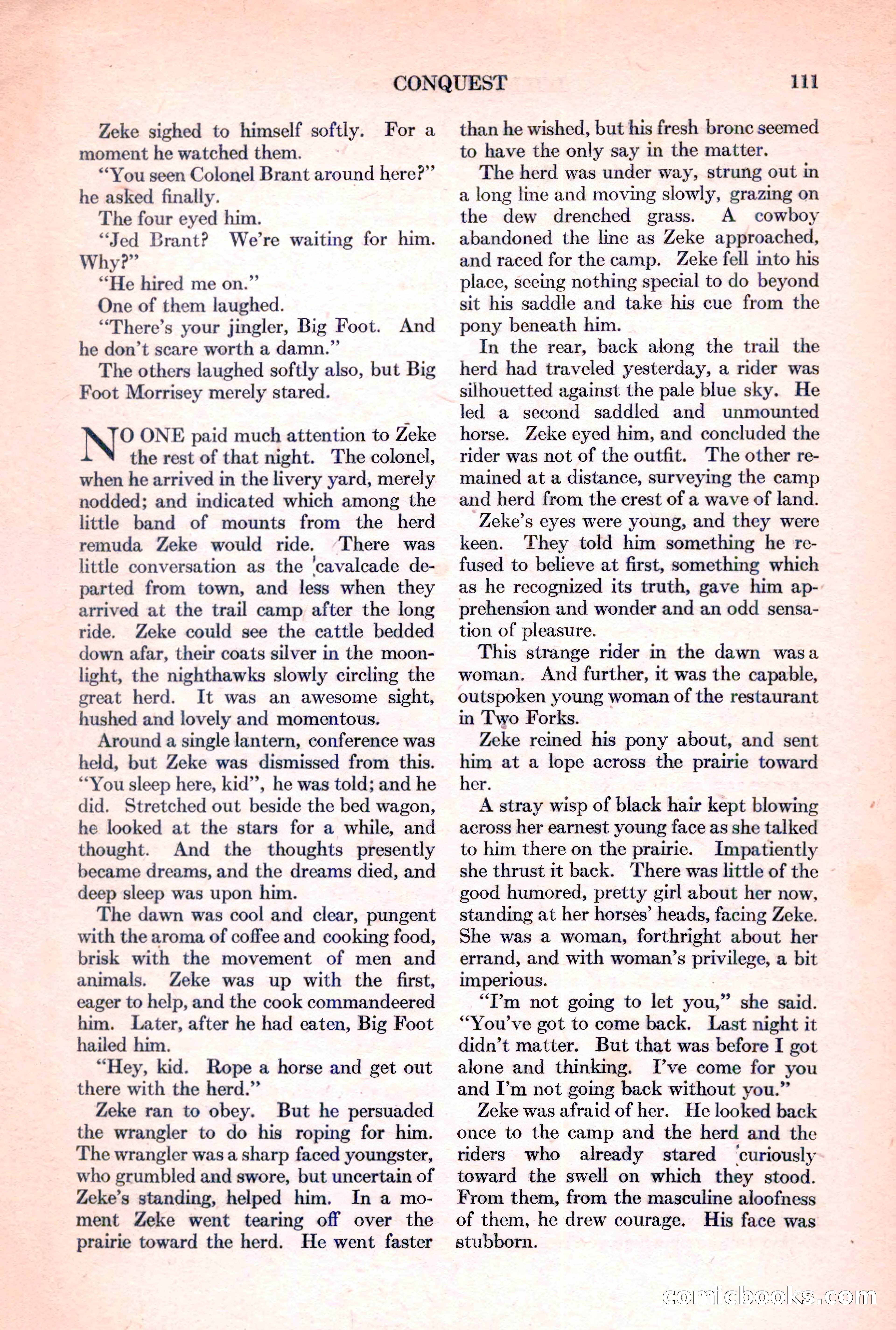 Adventure Magazine, March 15, 1928 — page 113 of 196