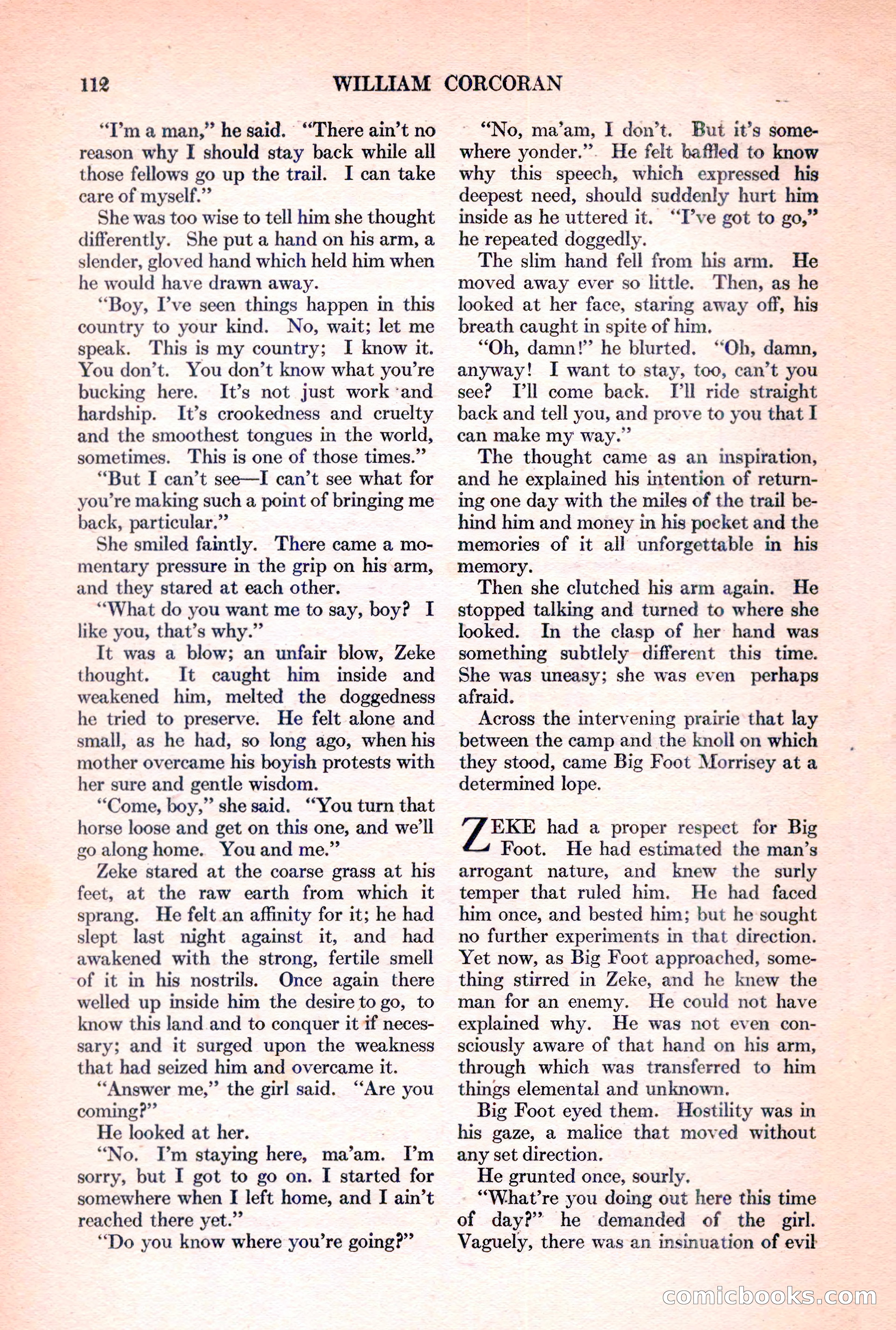 Adventure Magazine, March 15, 1928 — page 114 of 196