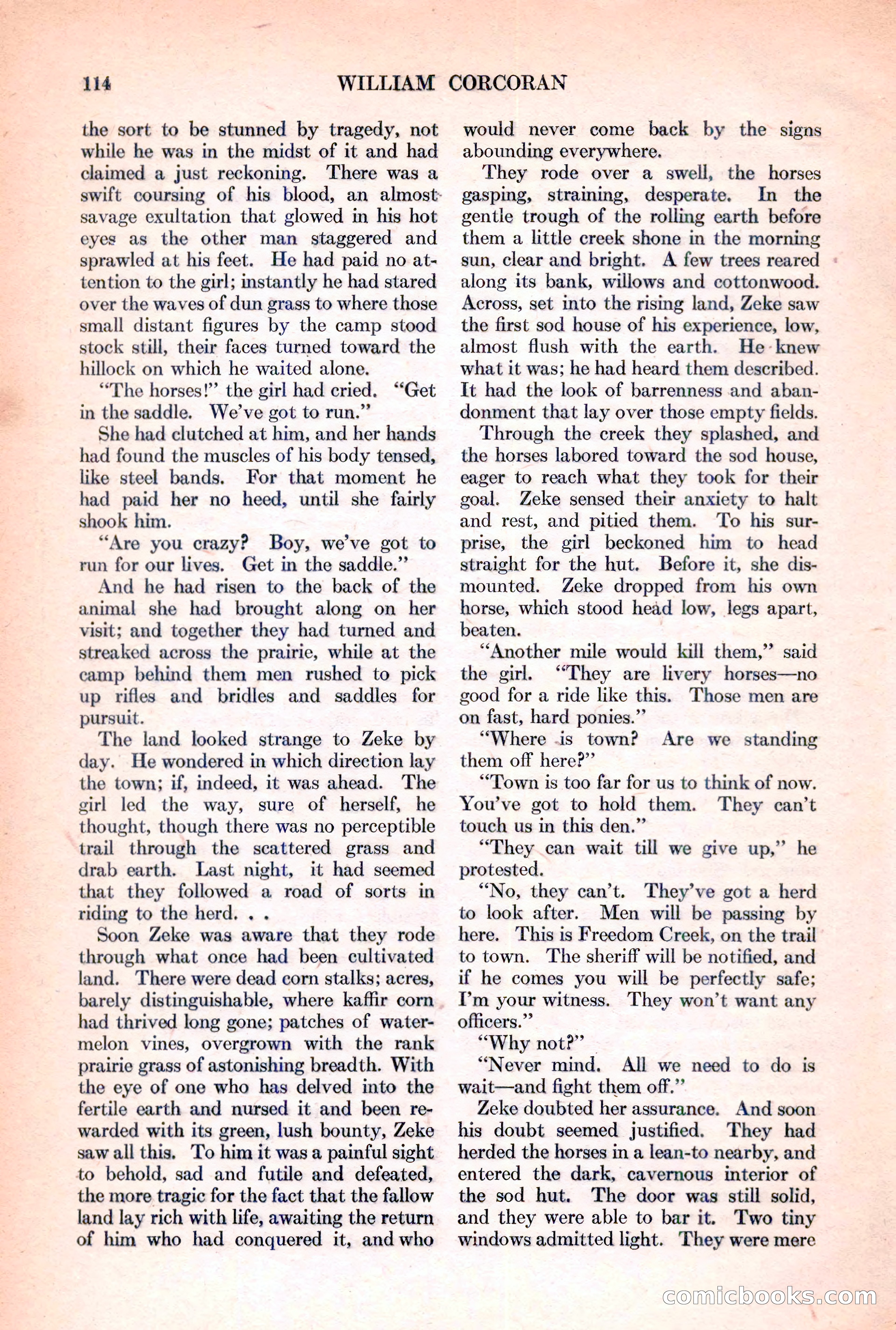 Adventure Magazine, March 15, 1928 — page 116 of 196