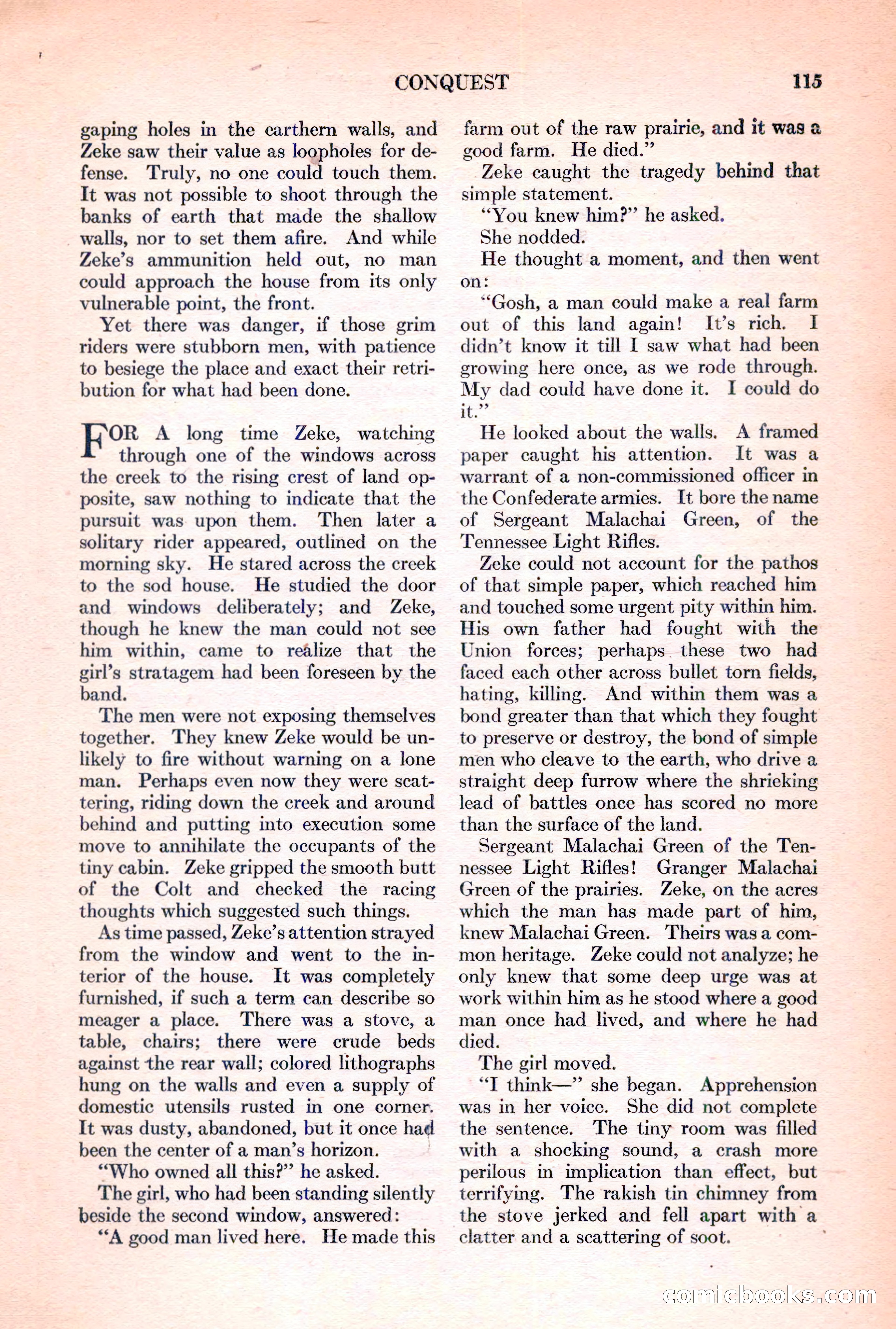 Adventure Magazine, March 15, 1928 — page 117 of 196