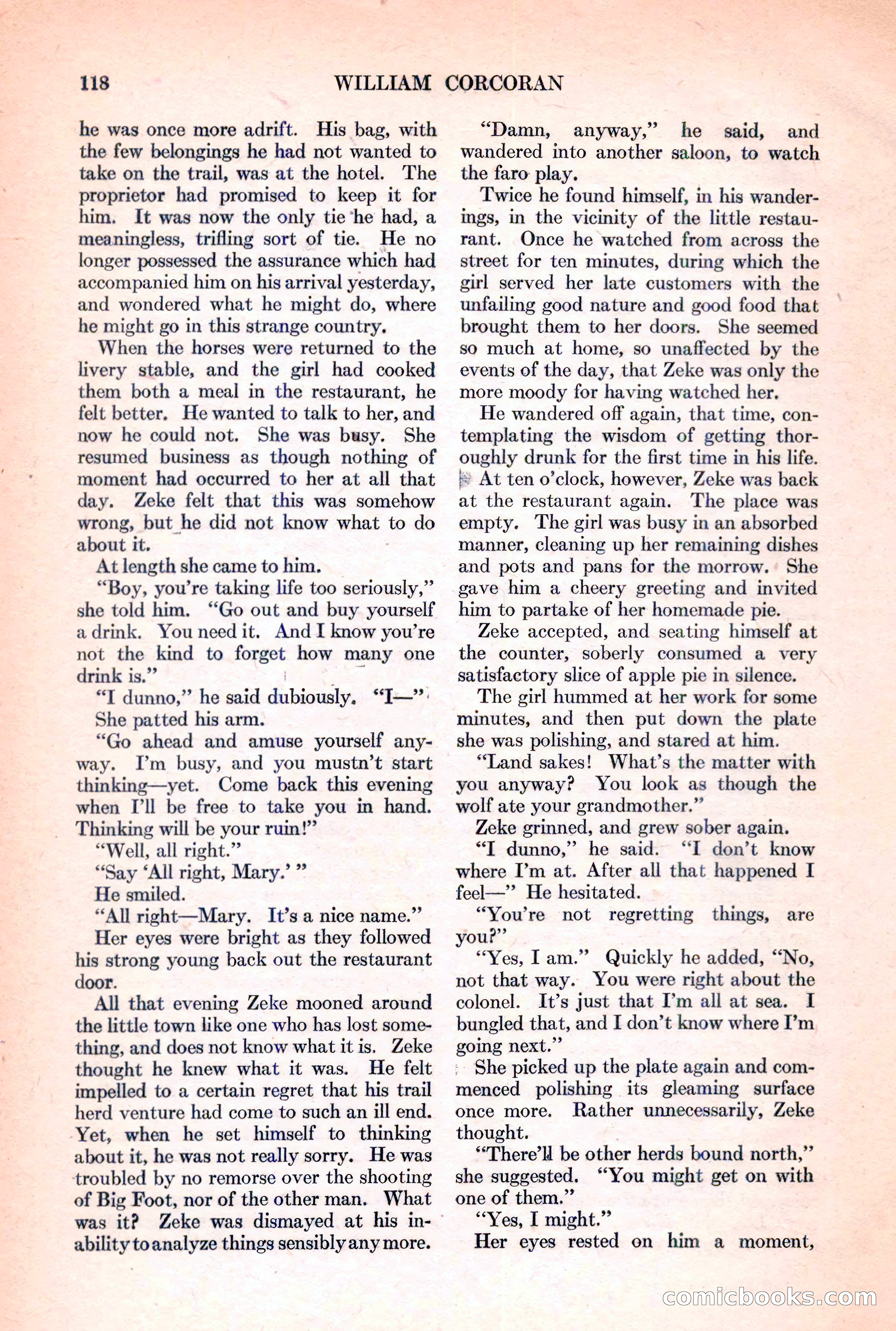 Adventure Magazine, March 15, 1928 — page 120 of 196