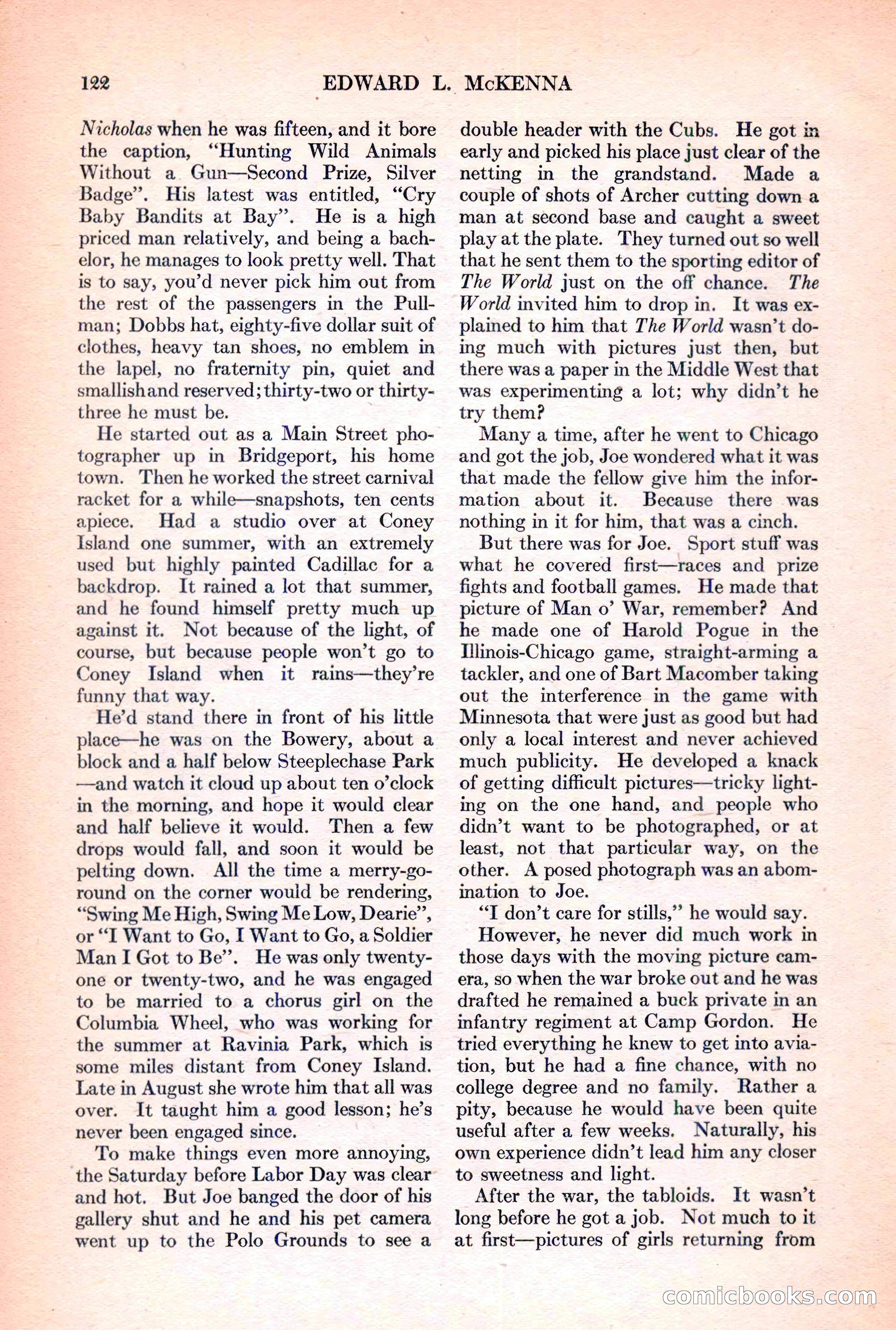 Adventure Magazine, March 15, 1928 — page 124 of 196