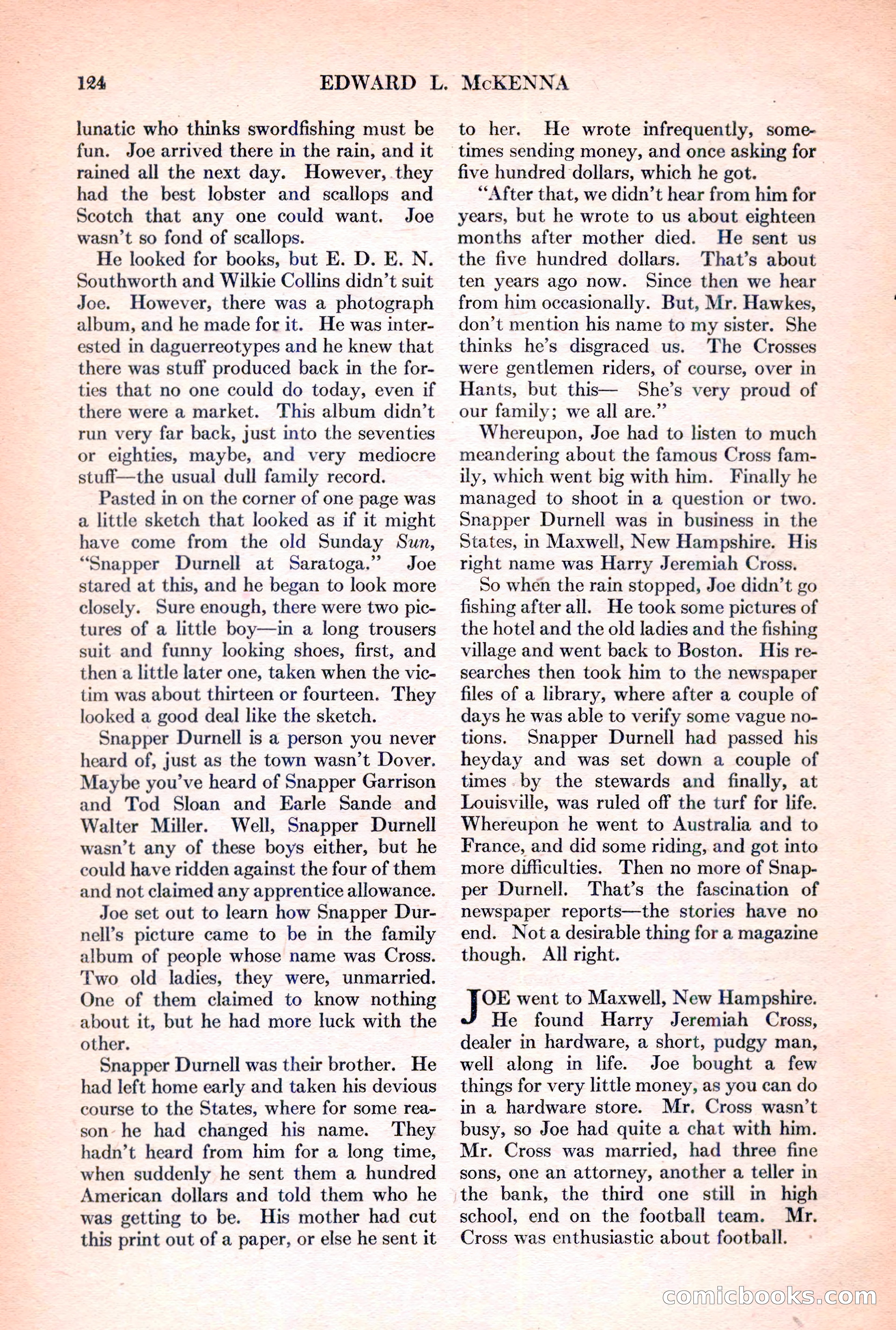 Adventure Magazine, March 15, 1928 — page 126 of 196
