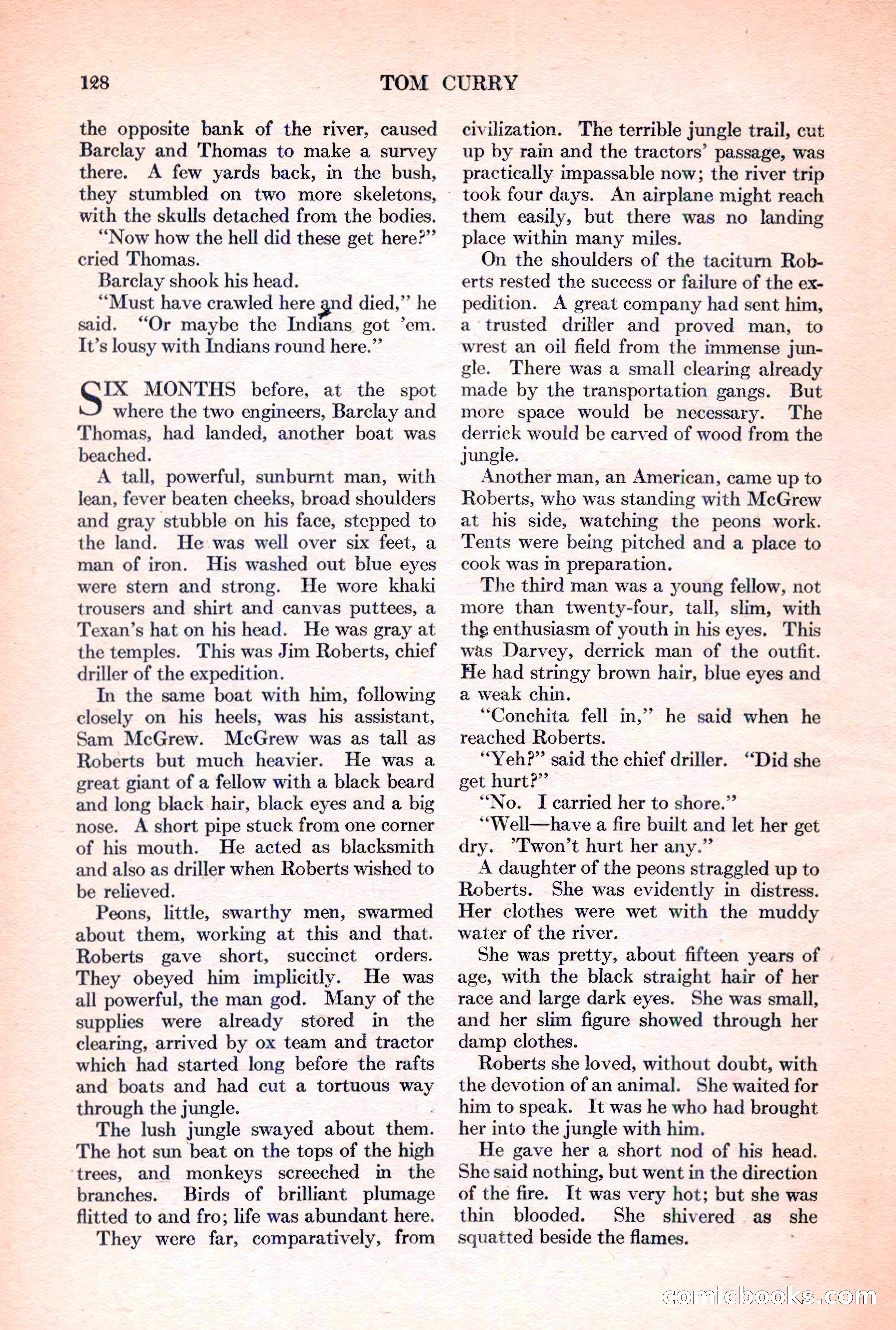 Adventure Magazine, March 15, 1928 — page 130 of 196
