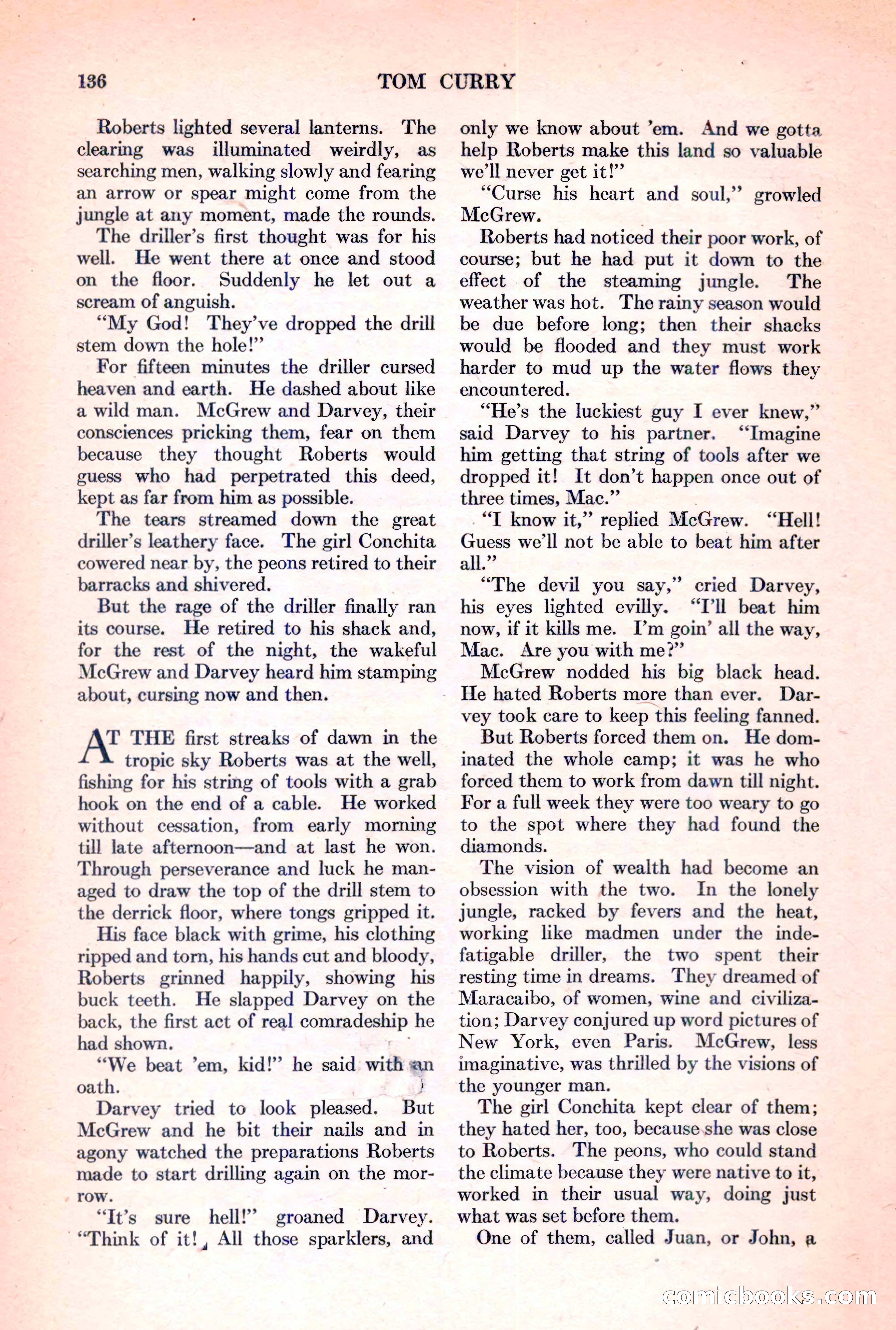 Adventure Magazine, March 15, 1928 — page 138 of 196