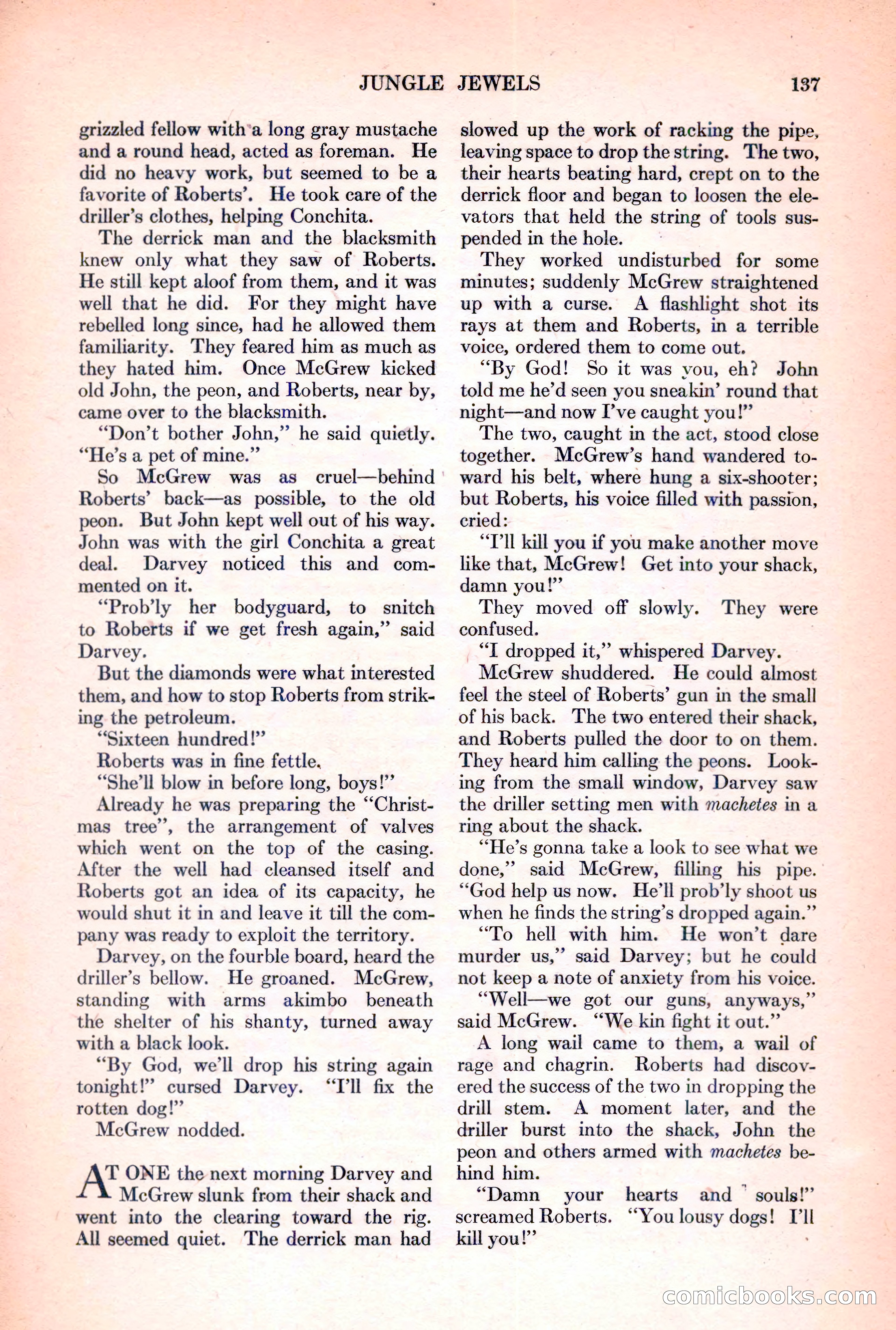 Adventure Magazine, March 15, 1928 — page 139 of 196