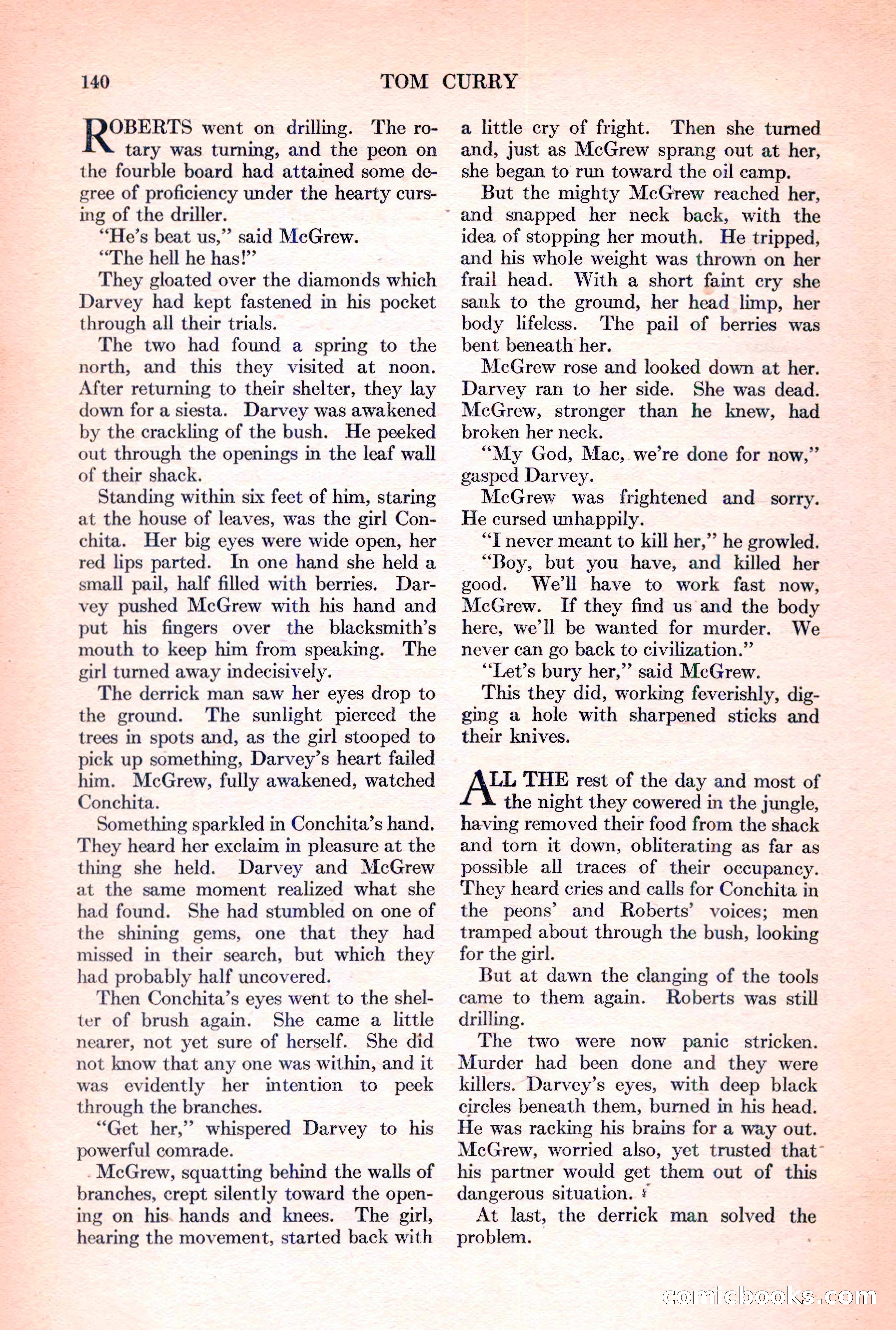 Adventure Magazine, March 15, 1928 — page 142 of 196