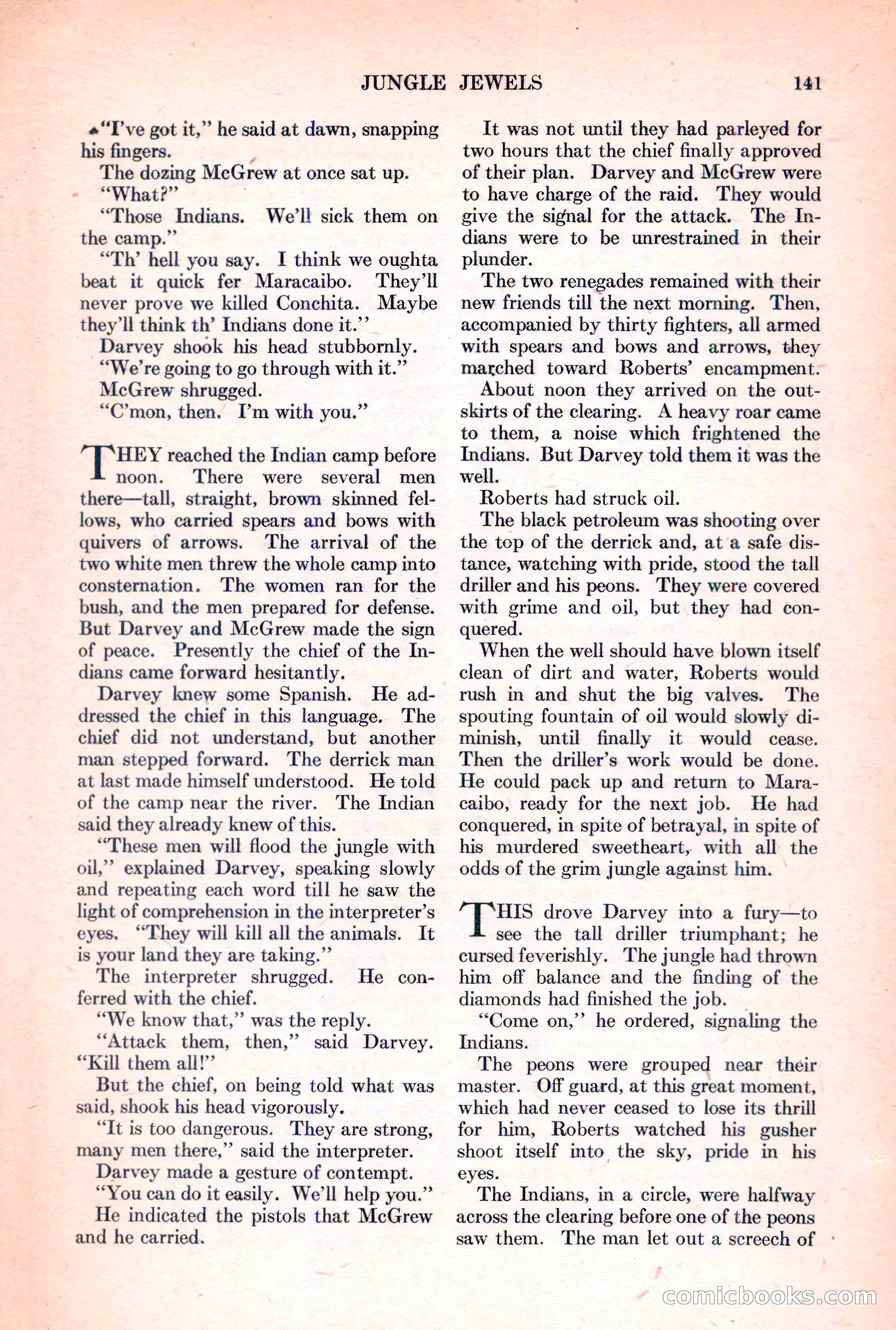Adventure Magazine, March 15, 1928 — page 143 of 196