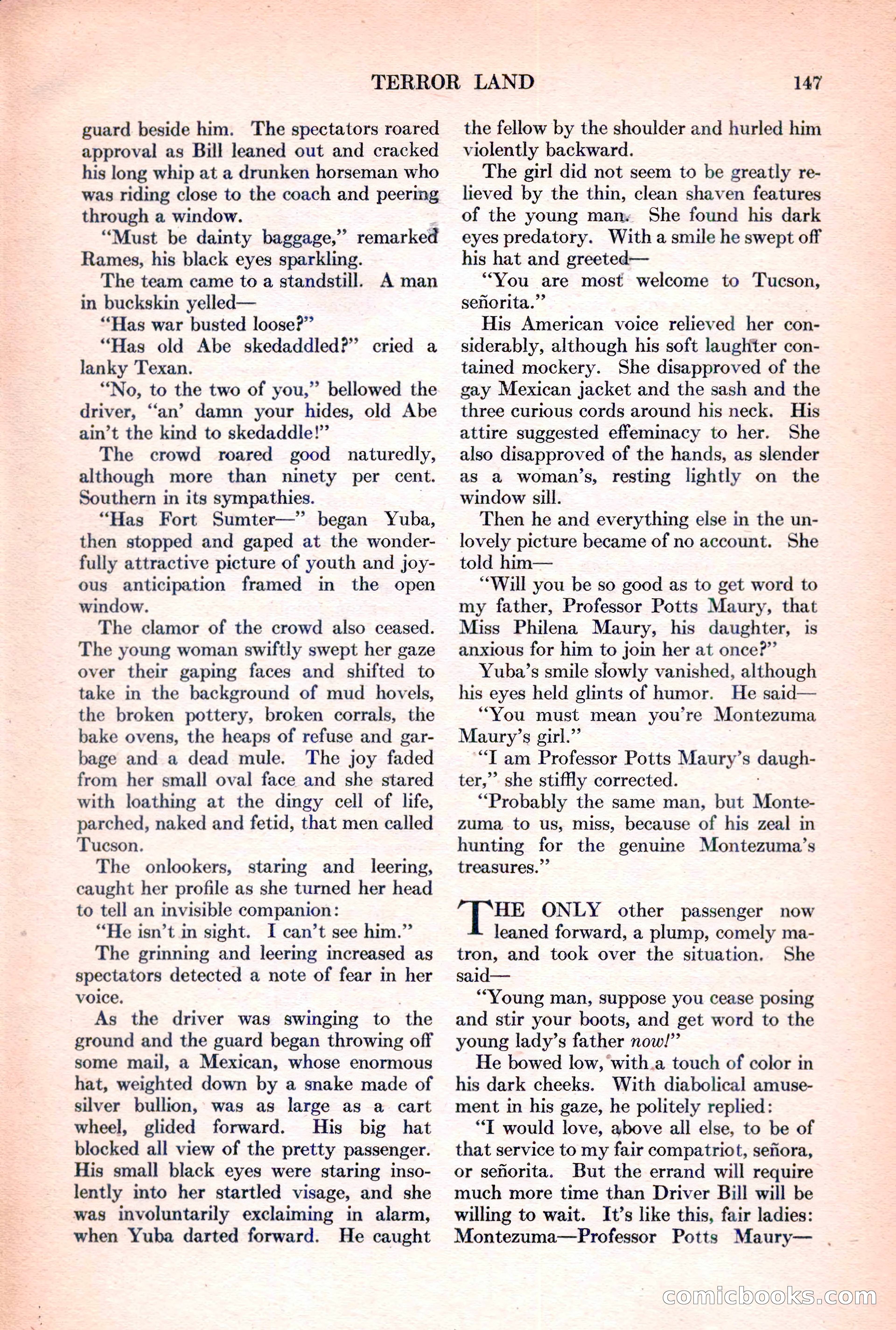 Adventure Magazine, March 15, 1928 — page 149 of 196