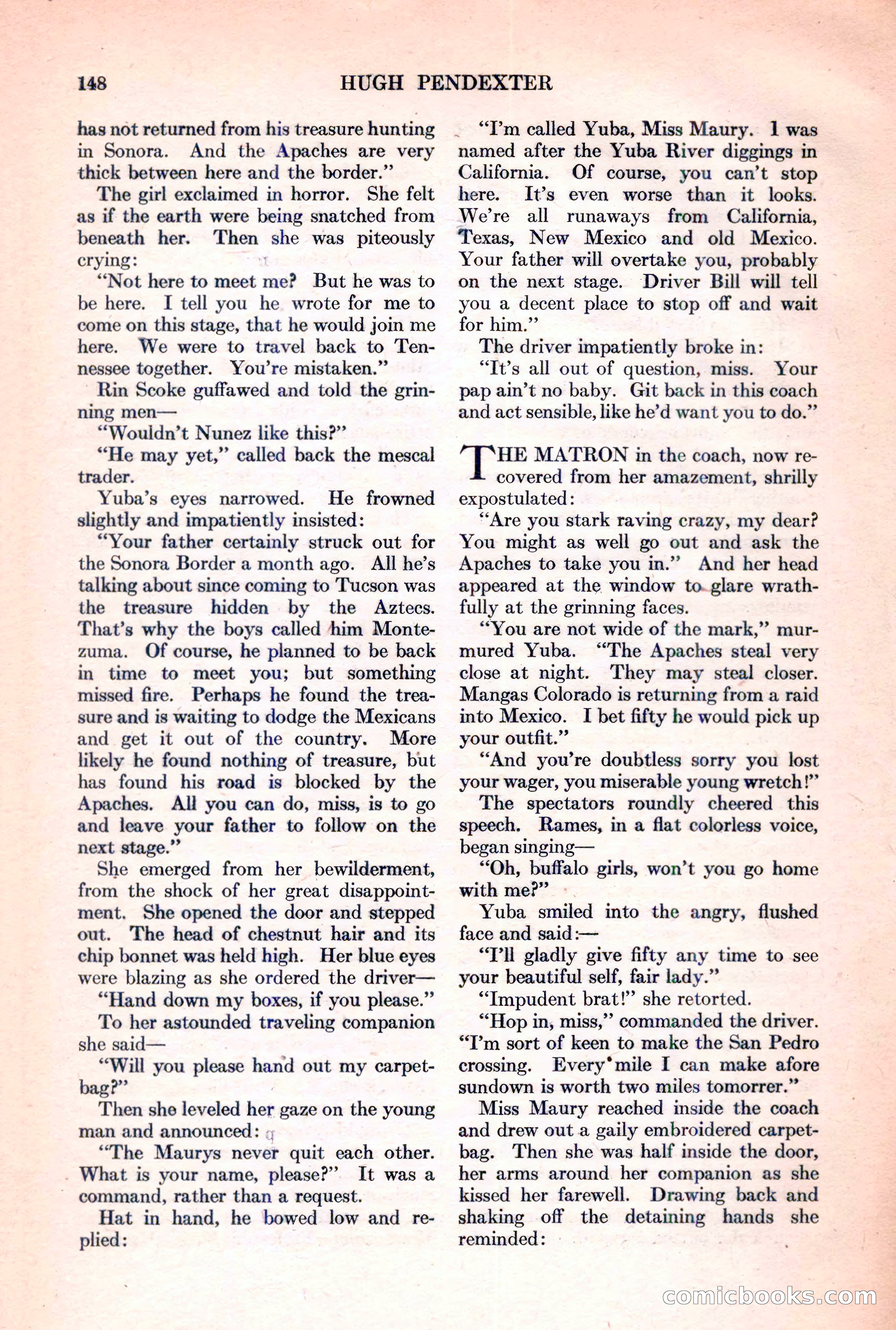 Adventure Magazine, March 15, 1928 — page 150 of 196