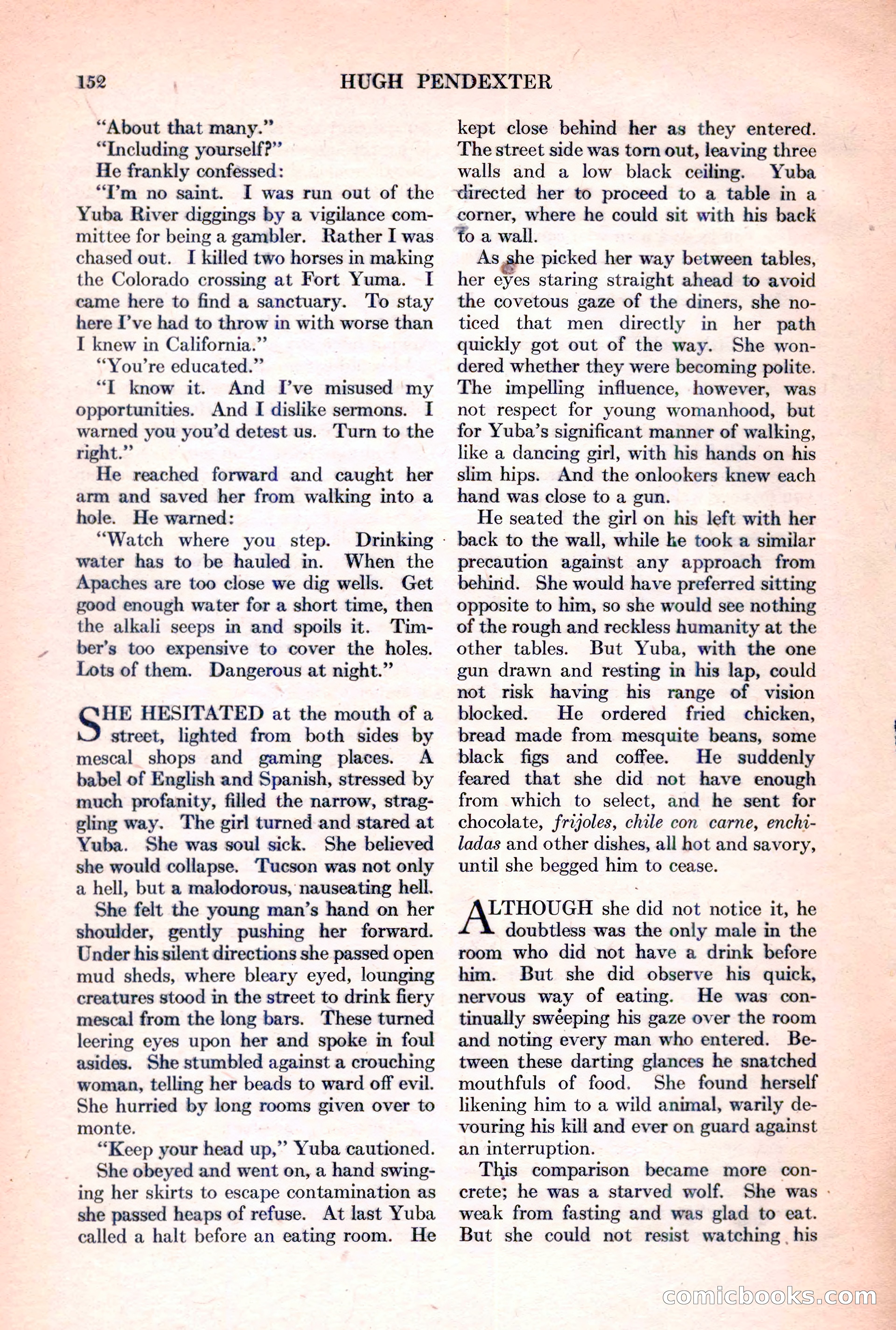Adventure Magazine, March 15, 1928 — page 154 of 196