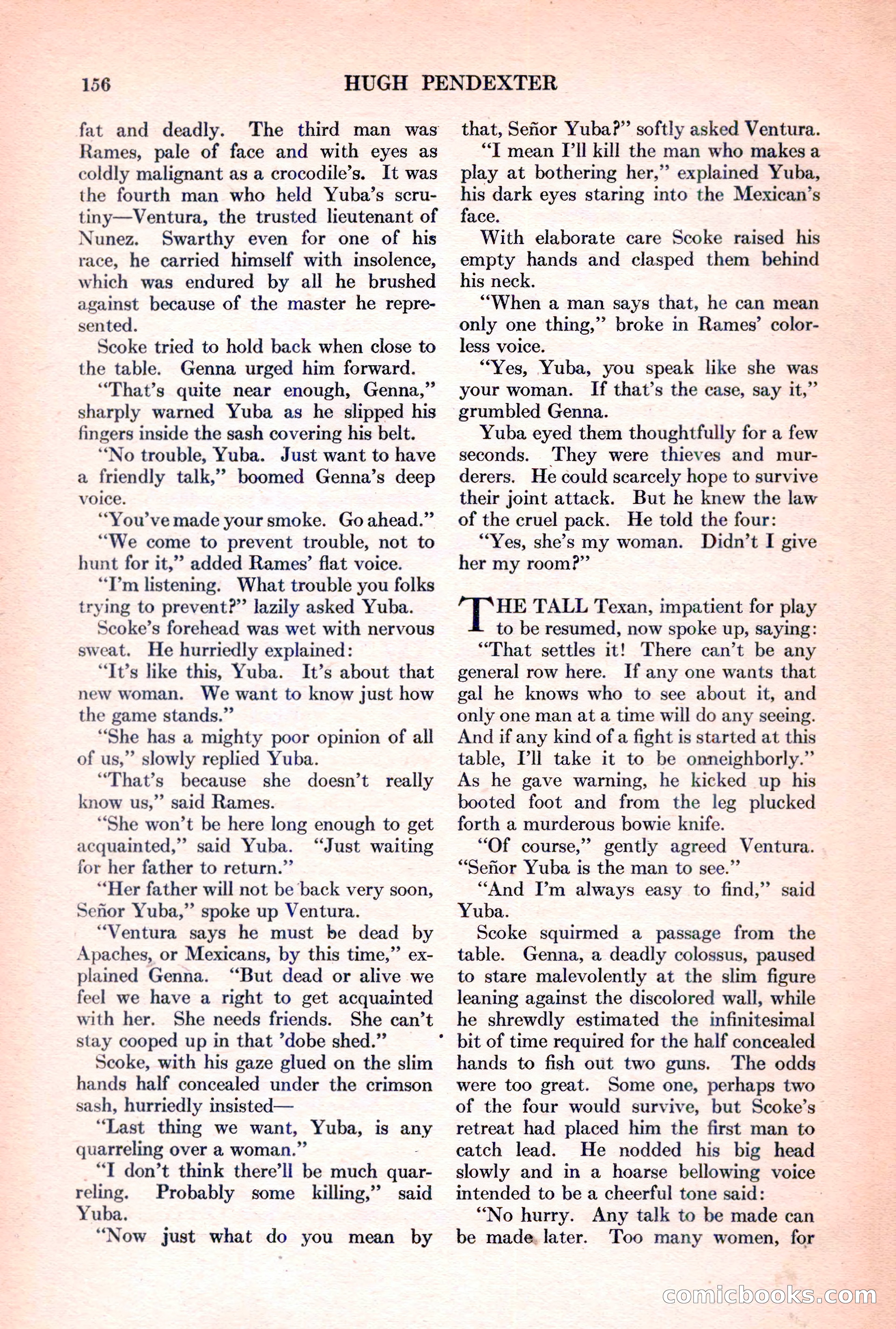 Adventure Magazine, March 15, 1928 — page 158 of 196