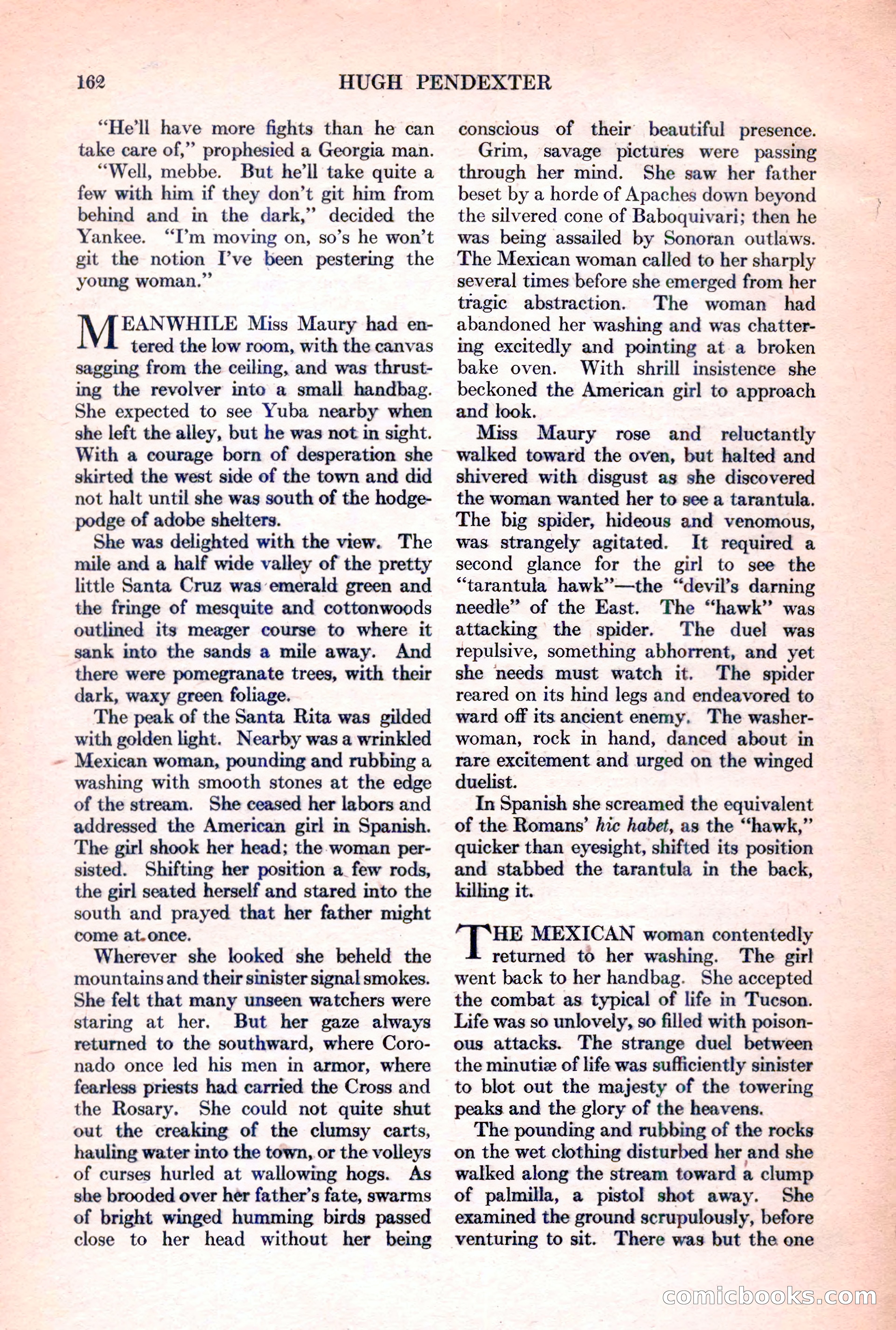 Adventure Magazine, March 15, 1928 — page 164 of 196